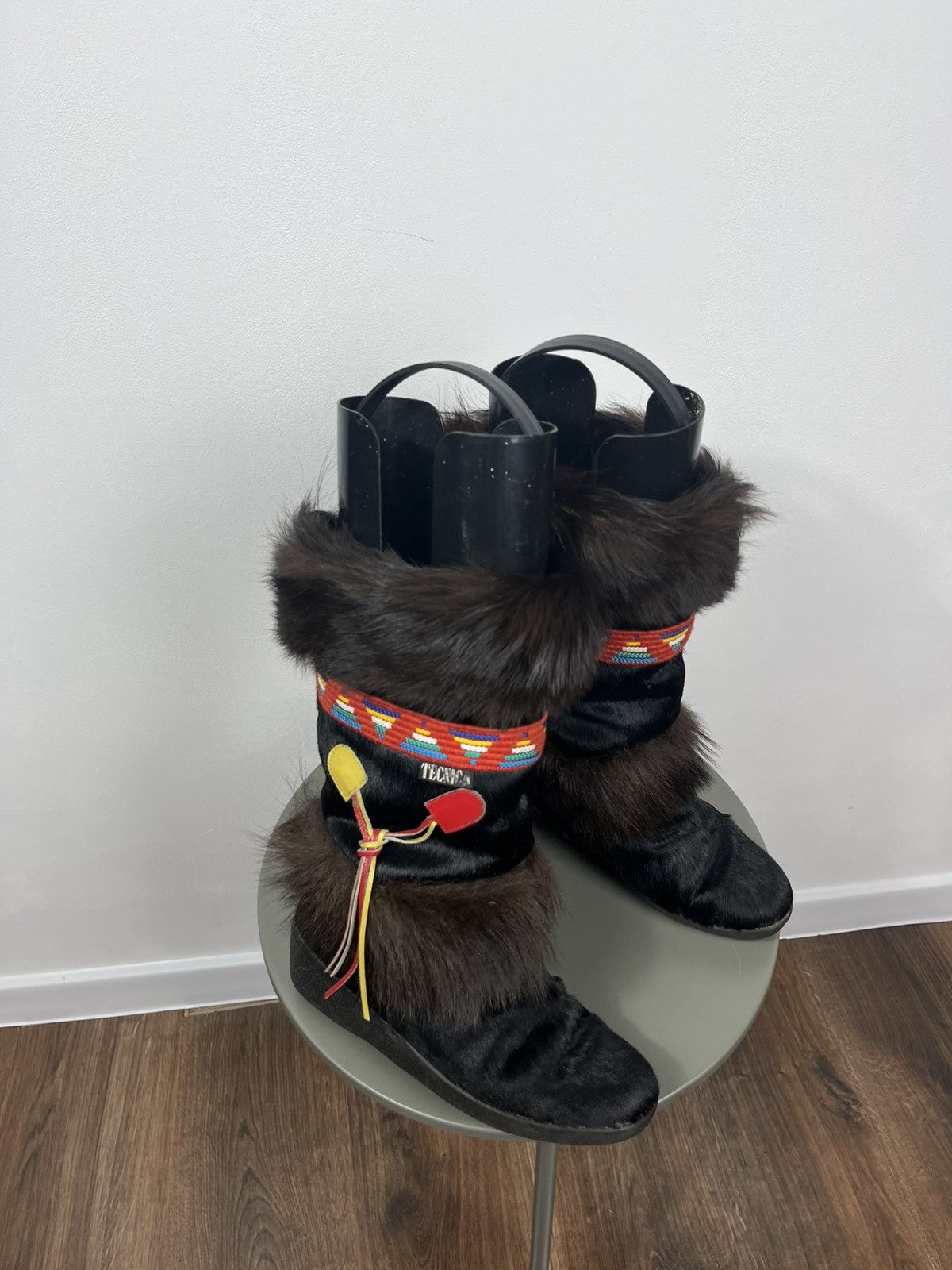 Other Tecnica Faux Fur Snow Boots Women’s 39 Italy Ethnic Trim Size US 8.5 / IT 38.5 - 3 Thumbnail
