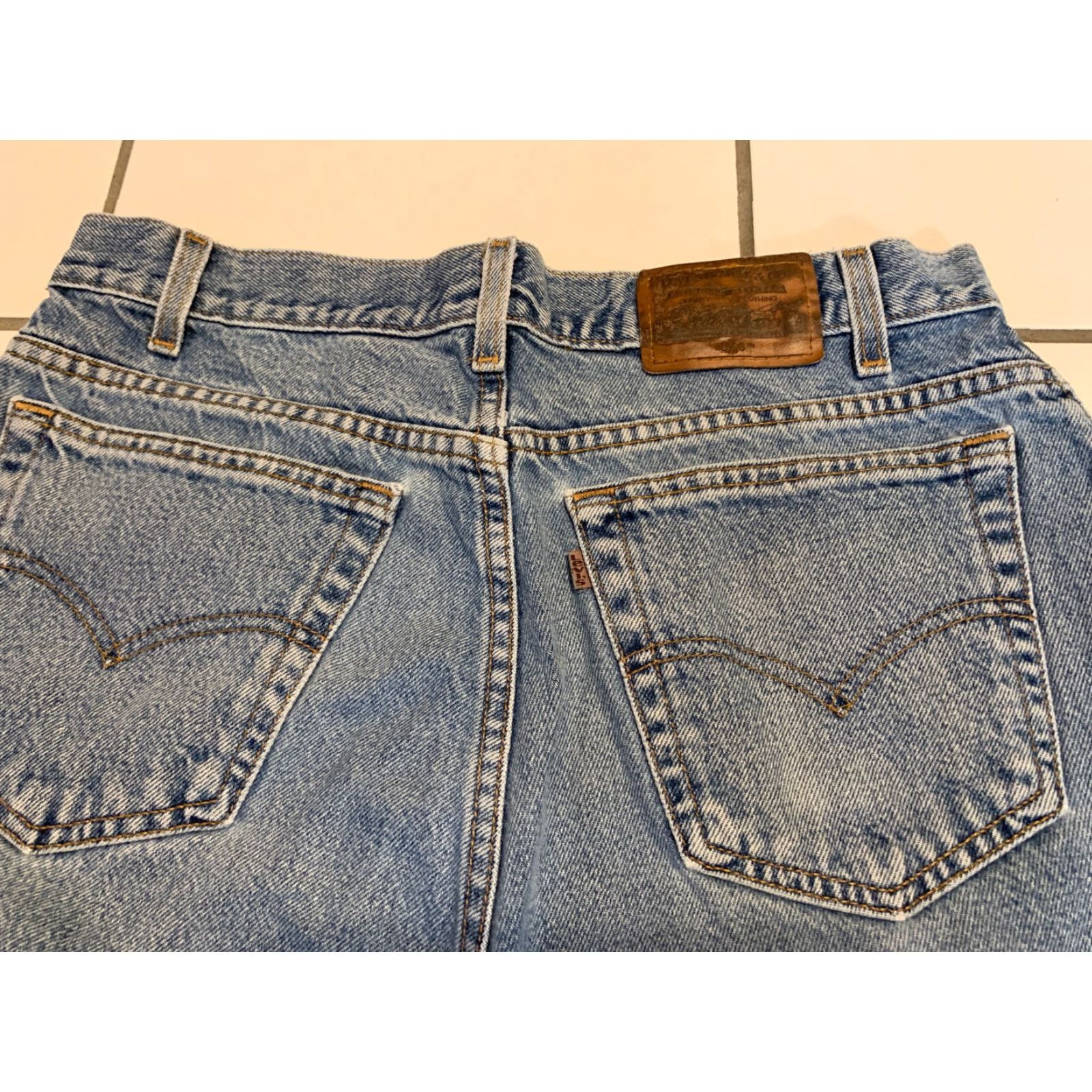 Levi's VINTAGE Levi's 545 Jeans 34x29 Blue Tapered Relaxed Cotton Classic Mens Size US 34 / EU 50 - 6 Thumbnail