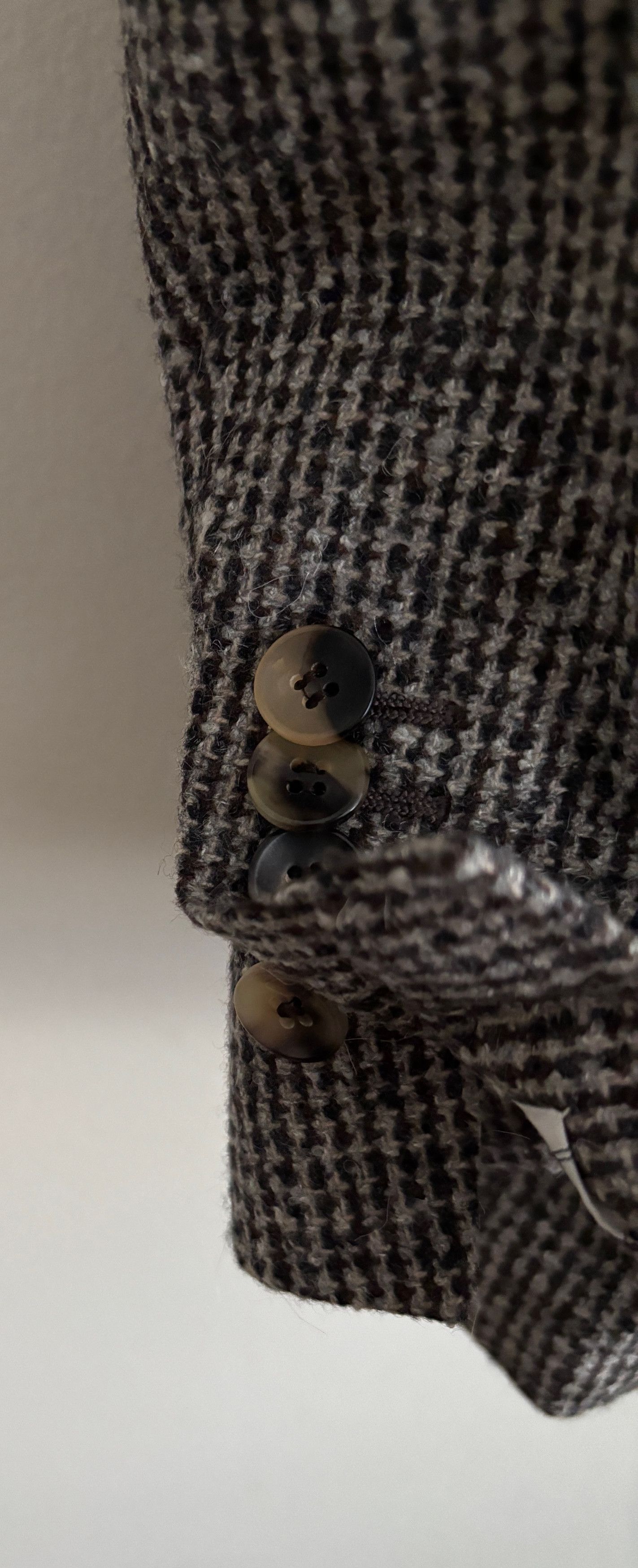 Suitsupply $995 Unstructured Grey Brown Tweed Suit-40, Pants 30 Size 40R - 6 Thumbnail