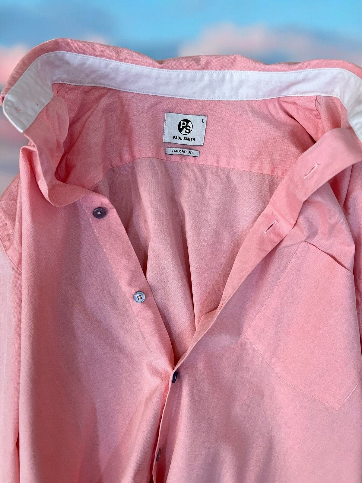 Paul Smith Paul Smith Tailored Fit shirt size M Size US M / EU 48-50 / 2 - 5 Thumbnail