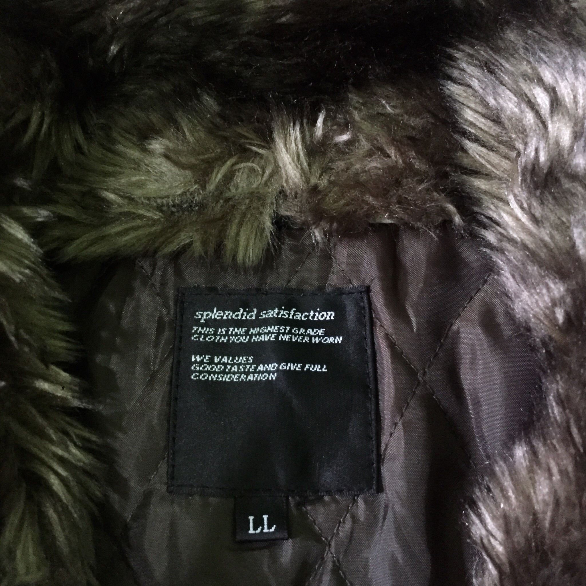 Japanese Brand Splendid Saticfaction Faux Suede Fur Rider Jacket L-XL Size US L / EU 52-54 / 3 - 5 Thumbnail