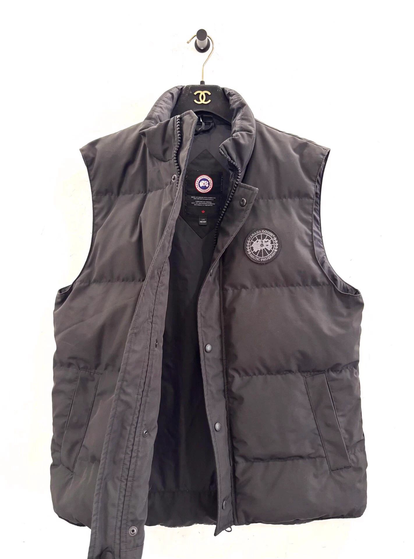 Canada Goose Canada Goose Garson Black Label Men's Black Vest L Size US L / EU 52-54 / 3 - 4 Thumbnail