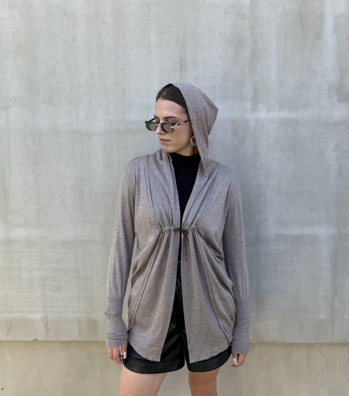 Brunello Cucinelli Brunello Cucinelli Women Cardigan Hoodie Cashmere Silk L- XL Size L / US 10 / IT 46 - 1 Thumbnail