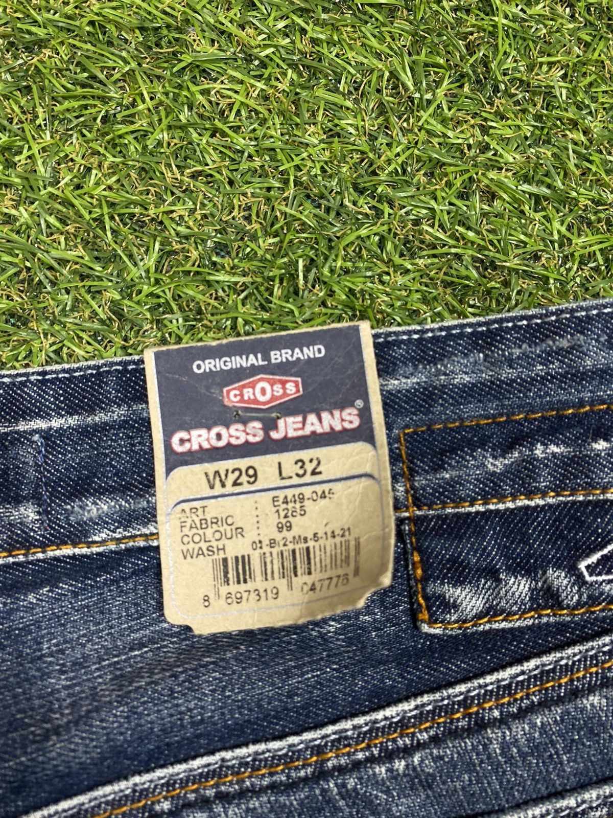 Japanese Brand × Vintage Vintage 90s Flared jeans faded streetwear size 29x32 Size 29" - 7 Thumbnail
