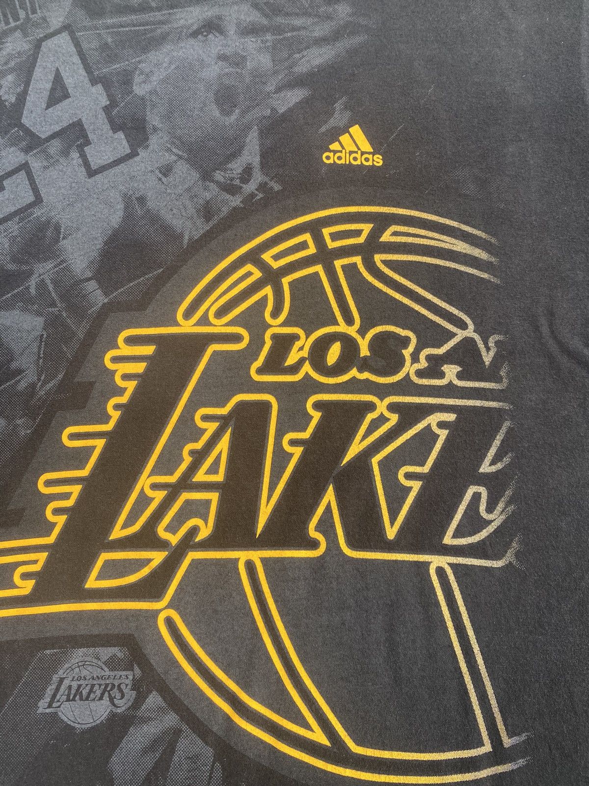 Adidas Rare Adidas 2012 Kobe Bryant Los Angeles Lakers T-Shirt XL Size US XL / EU 56 / 4 - 3 Thumbnail
