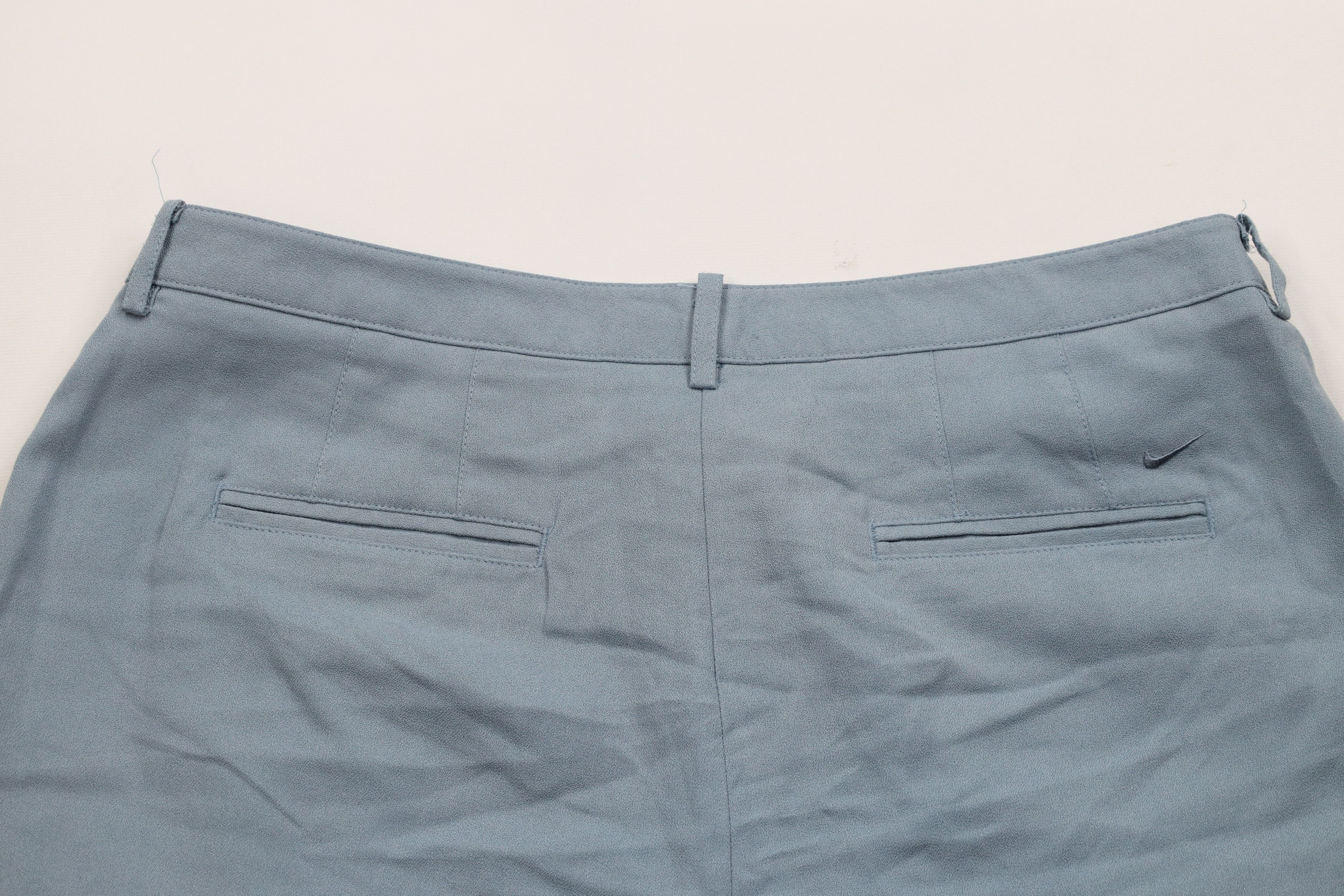 Nike × Vintage Vintage 90s Nike Golf Scott Mini Swoosh Pleated Chino Shorts Size US 32 / EU 48 - 8 Thumbnail