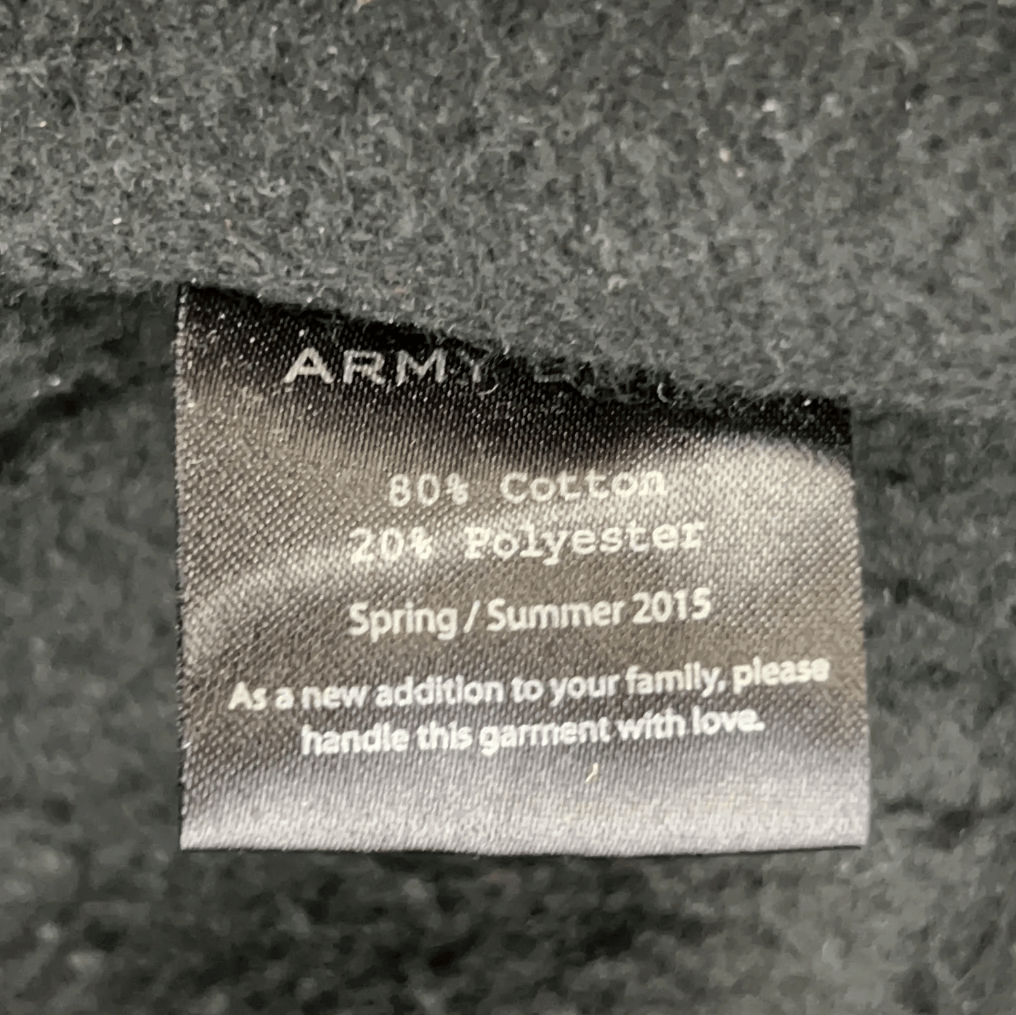 Army Of Me Long Zip Hoodie Black, Army of Me. Size US S / EU 44-46 / 1 - 5 Thumbnail