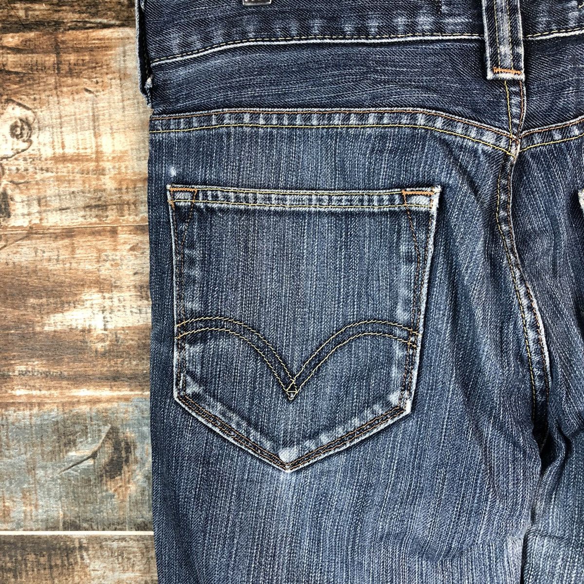 Levi's DL Levis 511 Vintage faded ripped Blue Denim Pants #C146 Size US 34 / EU 50 - 15 Thumbnail