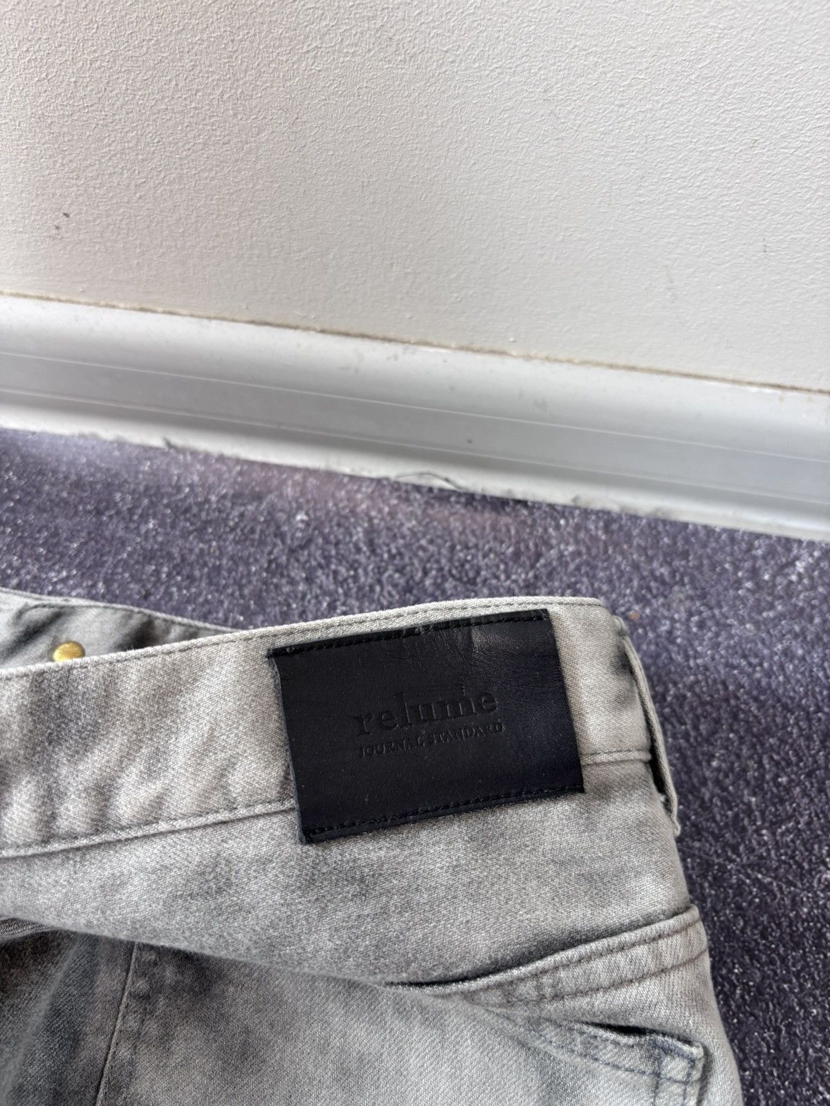 Journal Standard Journal Standard Relume Men’s Japanese Acid Wash Denim Jeans Size US 32 / EU 48 - 14 Thumbnail