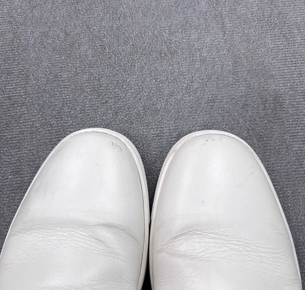 Christian Louboutin Christian Louboutin White Leather Men's Low-Top Sneakers Size US 9 / EU 42 - 7 Thumbnail