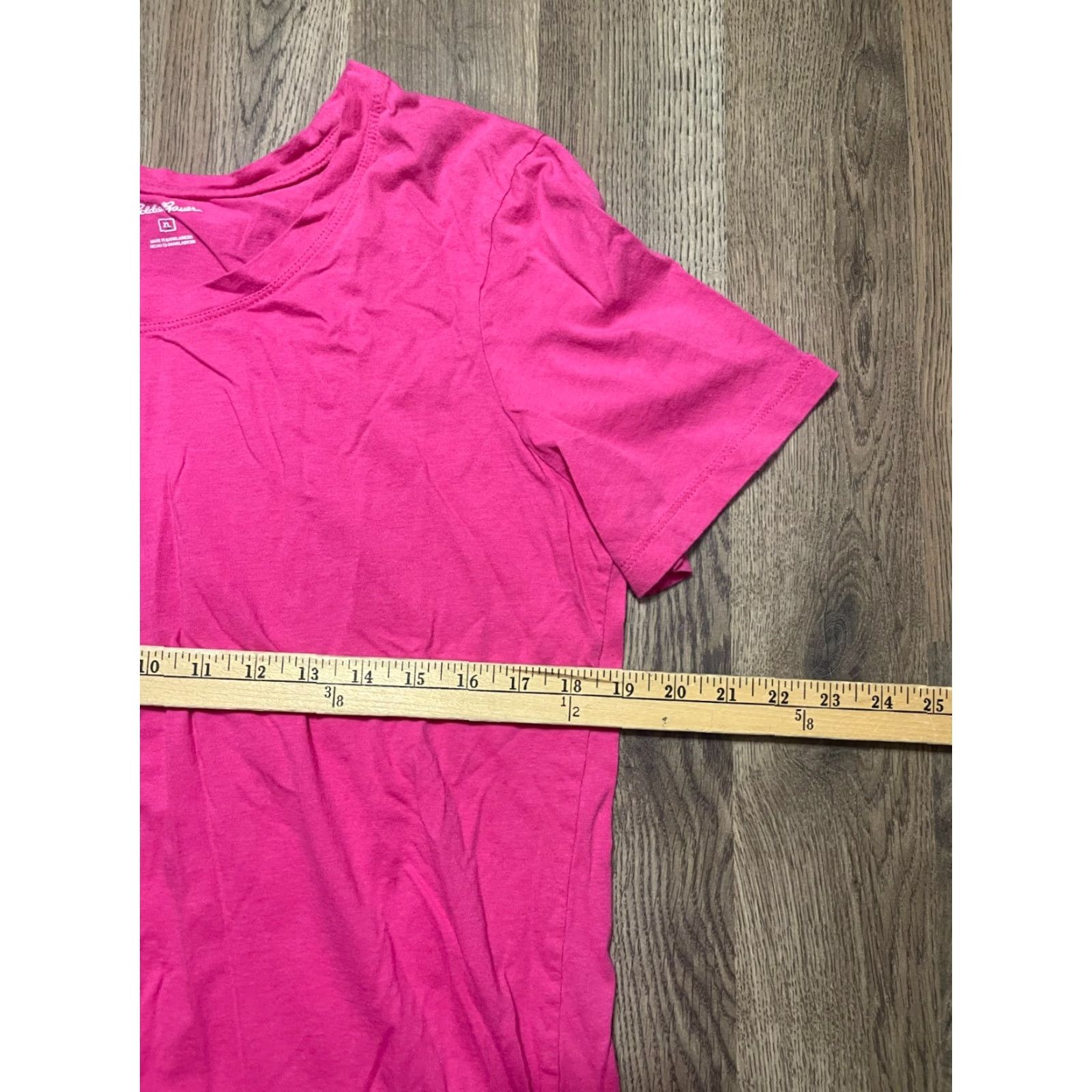 Eddie Bauer Eddie Bauer Shirt Women's Size XL Pink Short Sleeve Size XL / US 12-14 / IT 48-50 - 6 Thumbnail