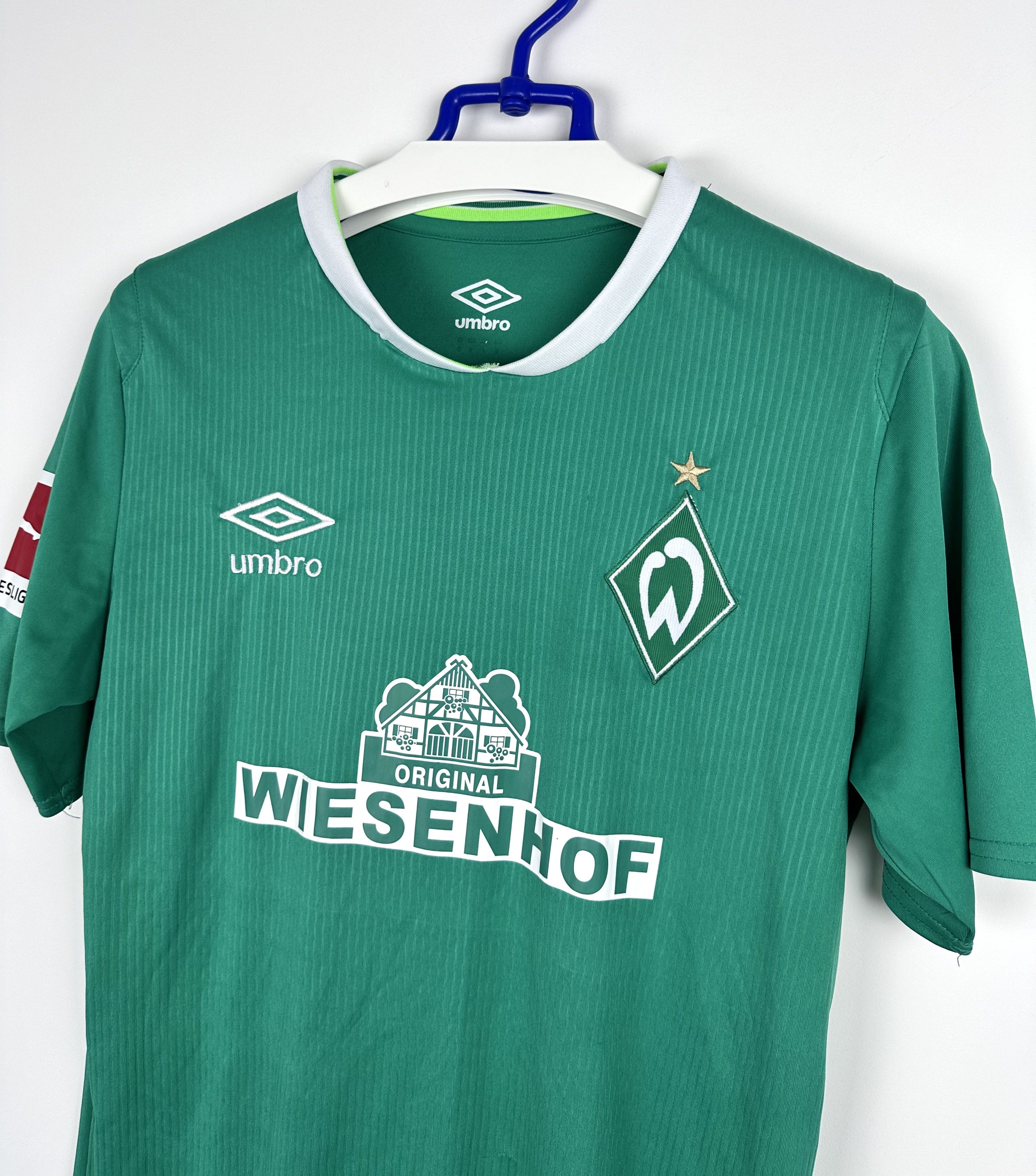 Umbro Vintage Umbro Werder Bremen Bundesliga football tee Size US M / EU 48-50 / 2 - 2 Thumbnail