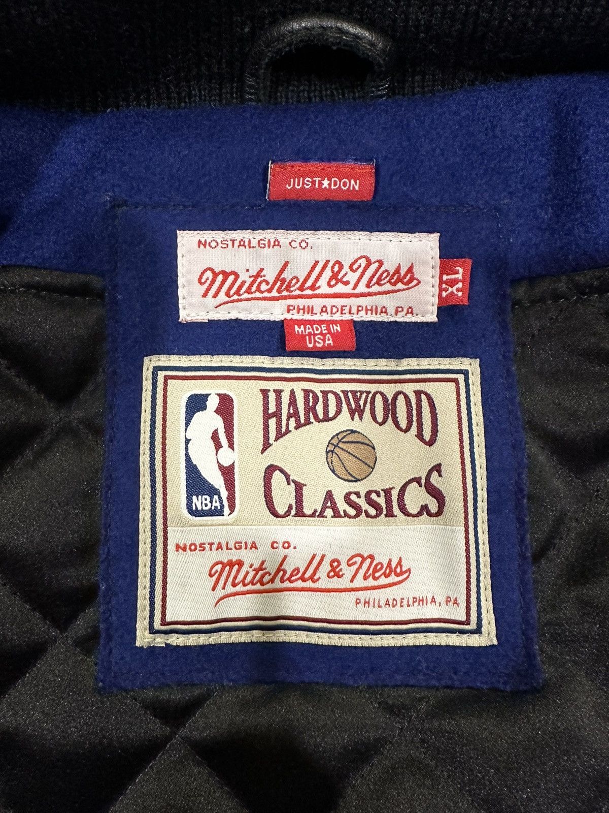 Just Don Just Don x Mitchell & Ness 1998 NBA All Star Varsity Jacket Size US XL / EU 56 / 4 - 20 Thumbnail
