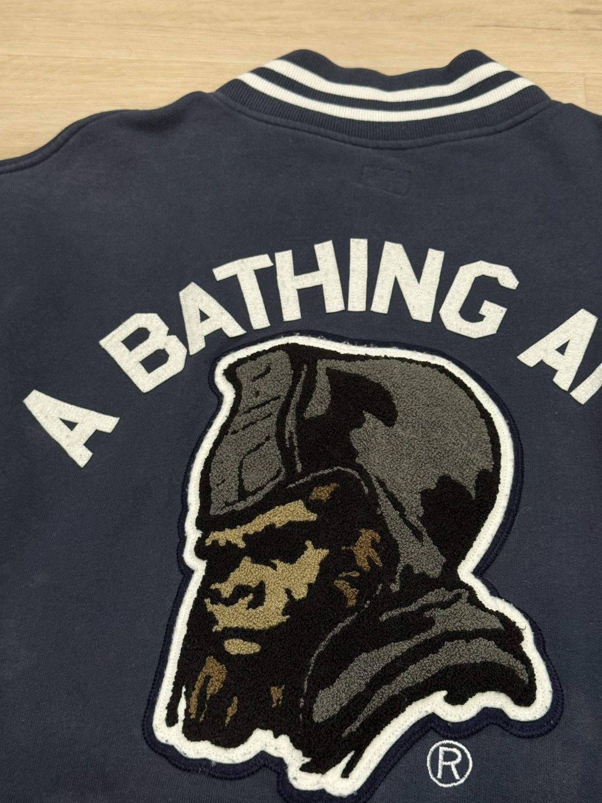 Bape Vintage Bape General Made Varsity Jacket Size US XL / EU 56 / 4 - 3 Thumbnail