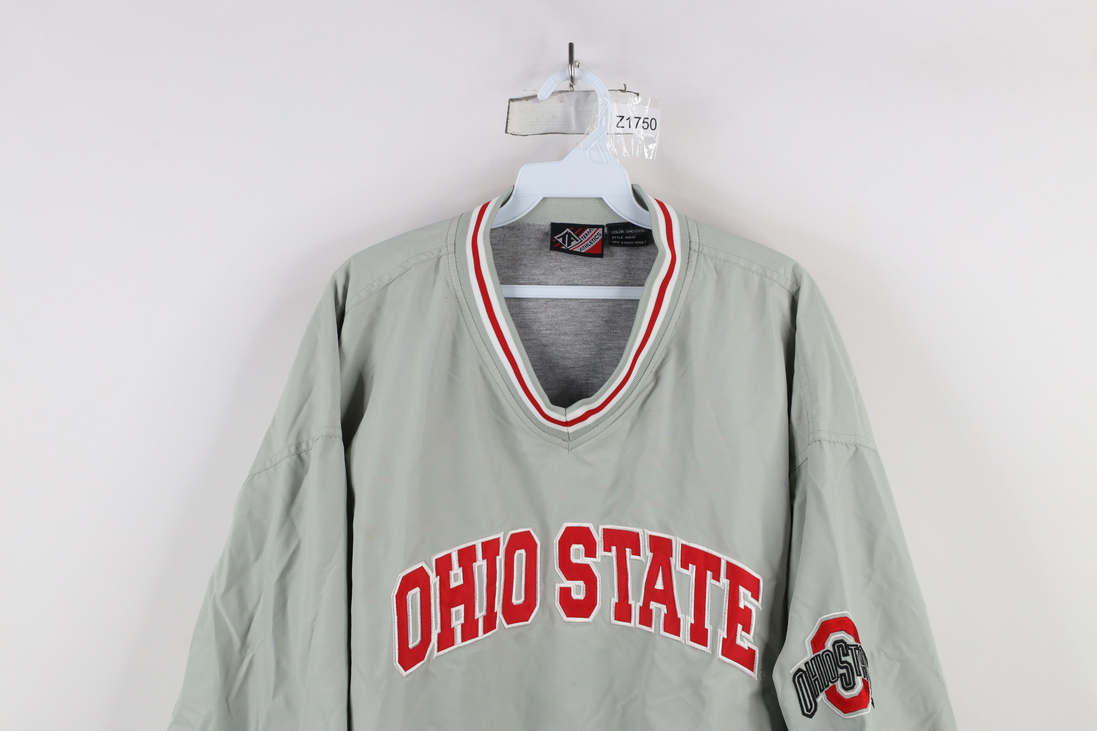 Vintage Vintage 90s Ohio State University Windbreaker Jacket Size US XL / EU 56 / 4 - 2 Thumbnail