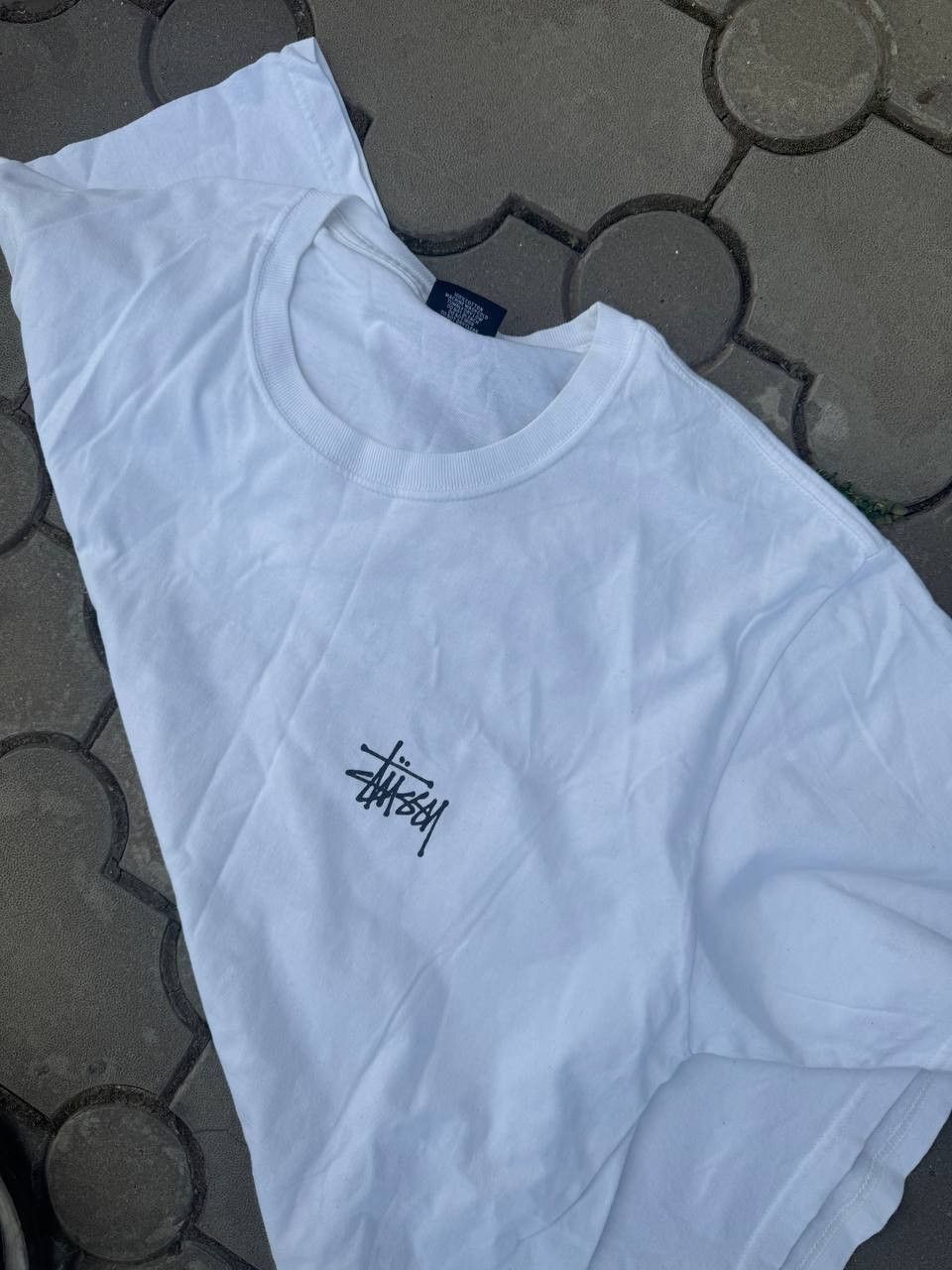 Stussy × Vintage Vintage Stussy Big Logo Oversized Tee Y2K USA Size US L / EU 52-54 / 3 - 3 Thumbnail