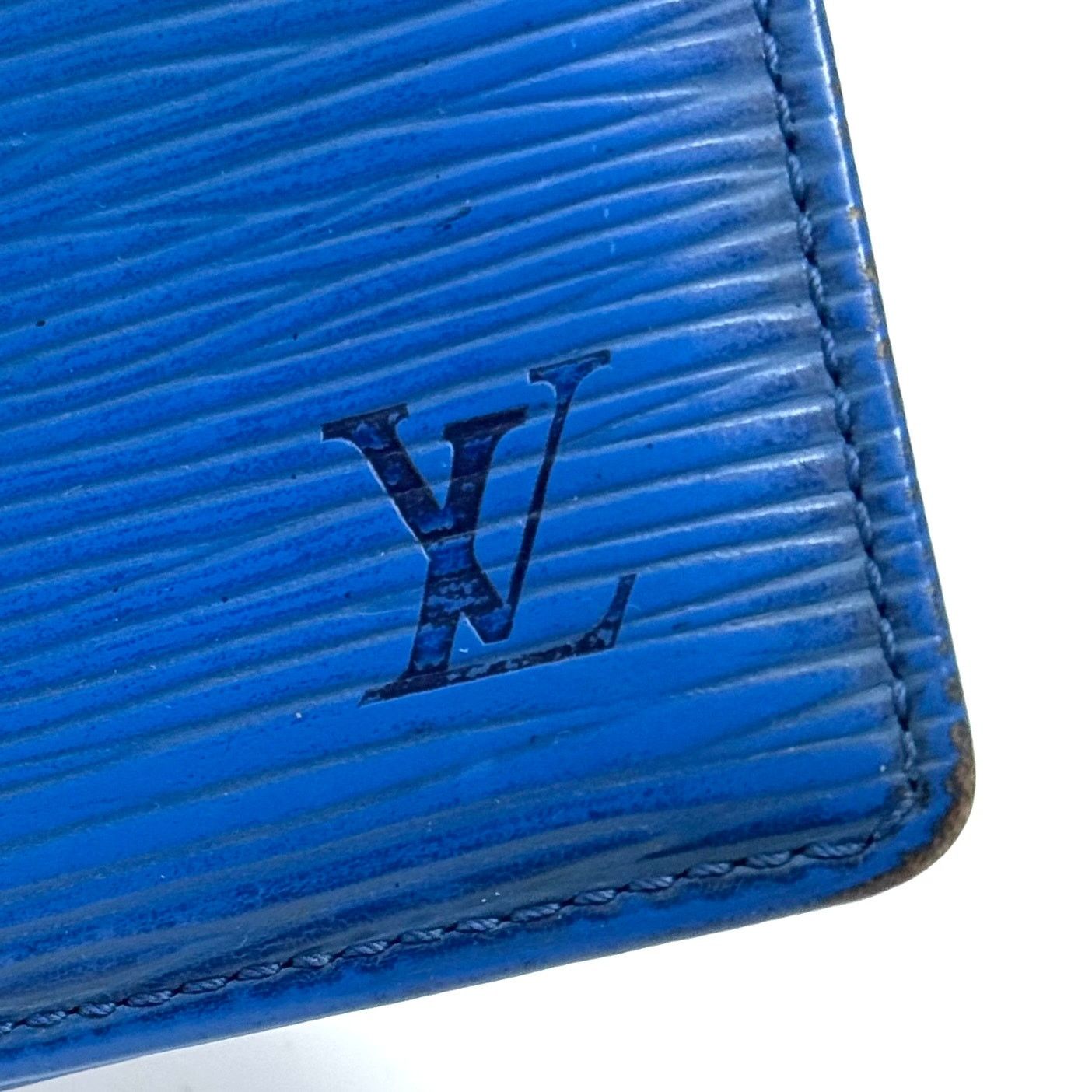 Louis Vuitton Louis Vuitton Blue Bifold Wallet Size ONE SIZE - 6 Thumbnail