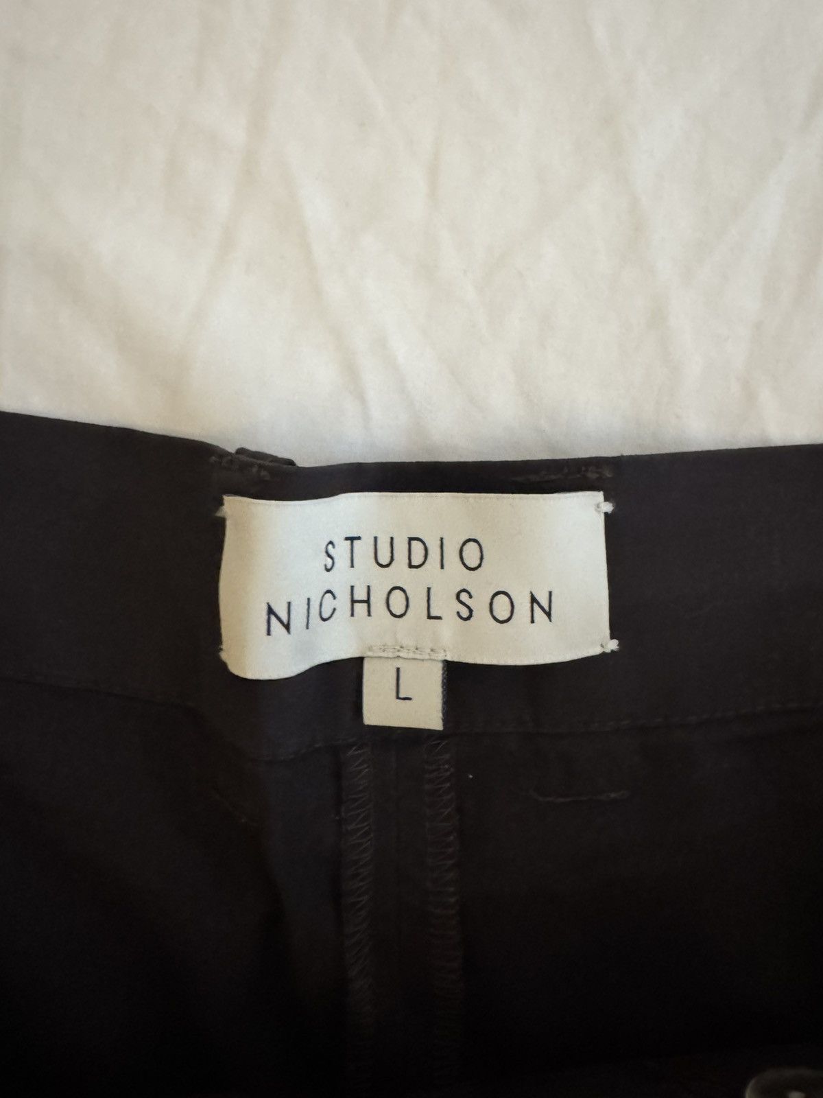 Studio Nicholson Studio Nicholson Reeves Pants in Black Grape Size US 32 / EU 48 - 4 Thumbnail