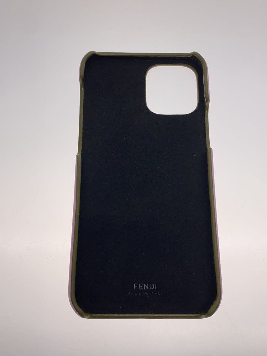 Fendi Fendi Baguette Leather iPhone 12 Smartphone Case Pink Size ONE SIZE - 5 Thumbnail