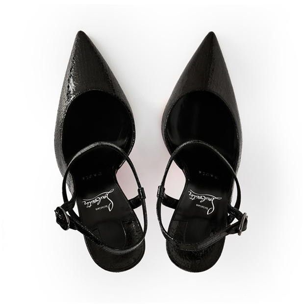 Christian Louboutin Jenlove 100mm Leather Heeled Pumps Size US 10 / IT 40 - 7 Thumbnail
