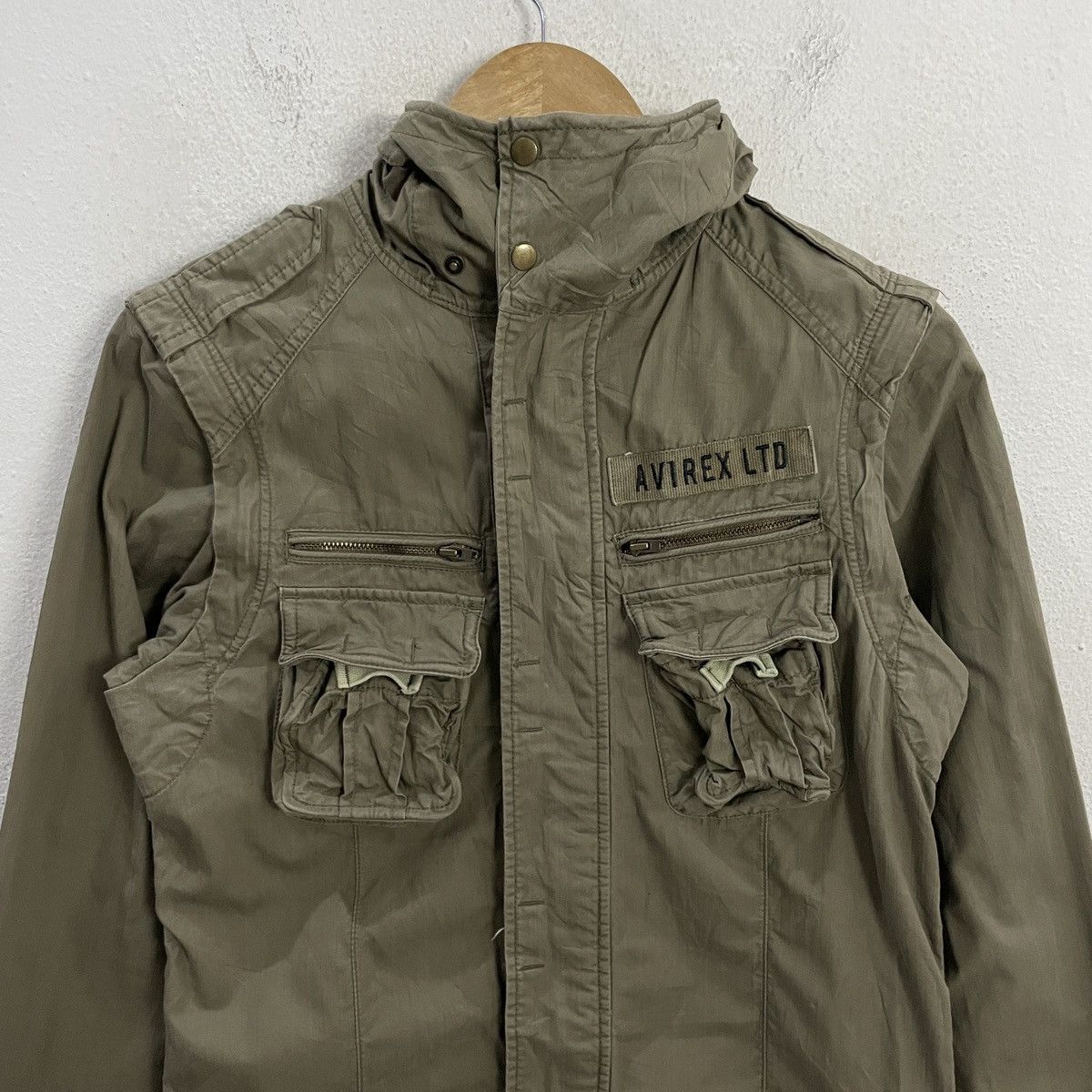 Avirex Vintage Avirex Flight Garment Specification Usmc Jacket Size L / US 10 / IT 46 - 10 Thumbnail