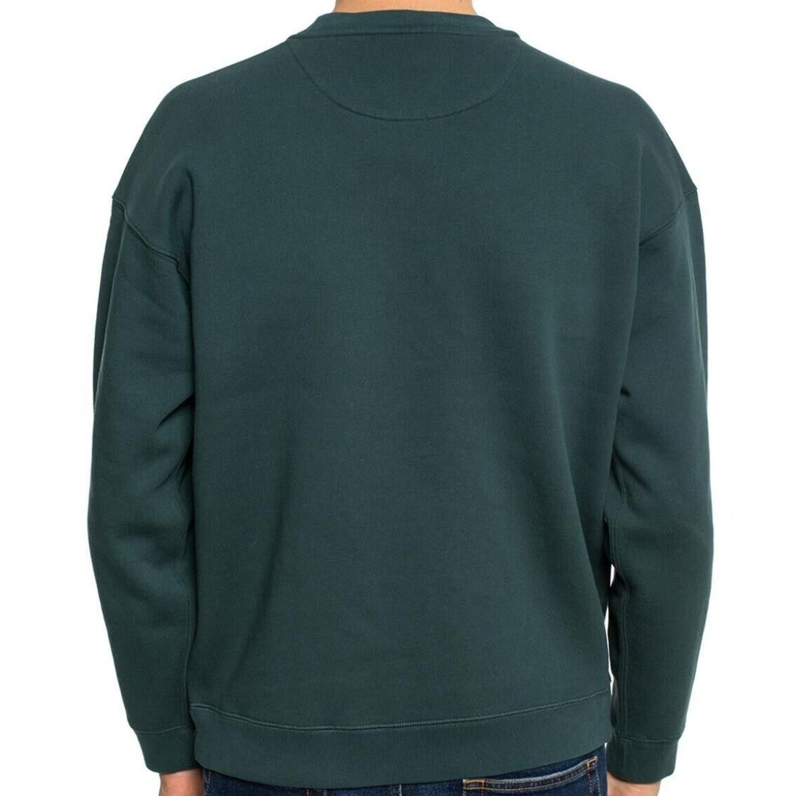 Burberry REYLIEGH GREEN COTTON WHITE KNIGHT LOGO PULLOVER SWEATER XXL Size US XXL / EU 58 / 5 - 4 Thumbnail