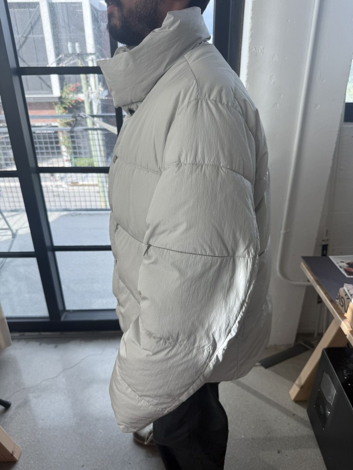 Jacquemus Jacquemus grey puffer jacket Size US M / EU 48-50 / 2 - 4 Thumbnail