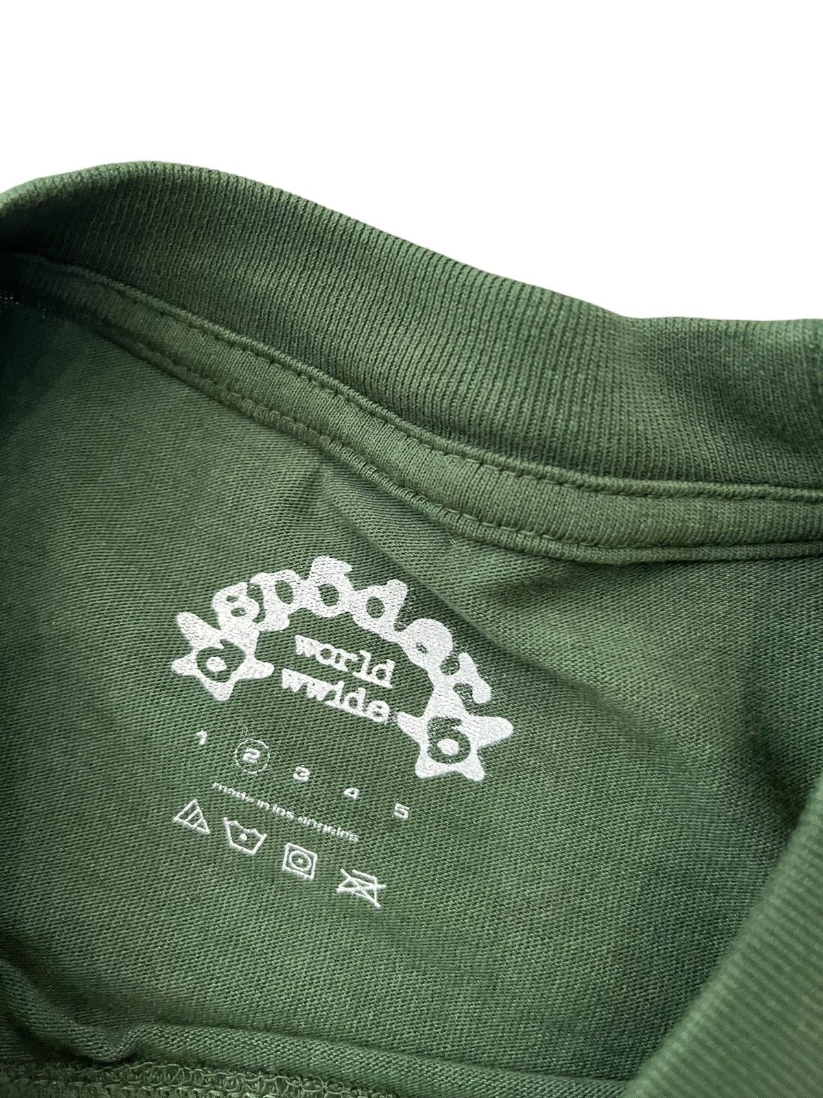 Sp5der Sp5der OG Web Tee Green/Yellow Size US M / EU 48-50 / 2 - 3 Thumbnail