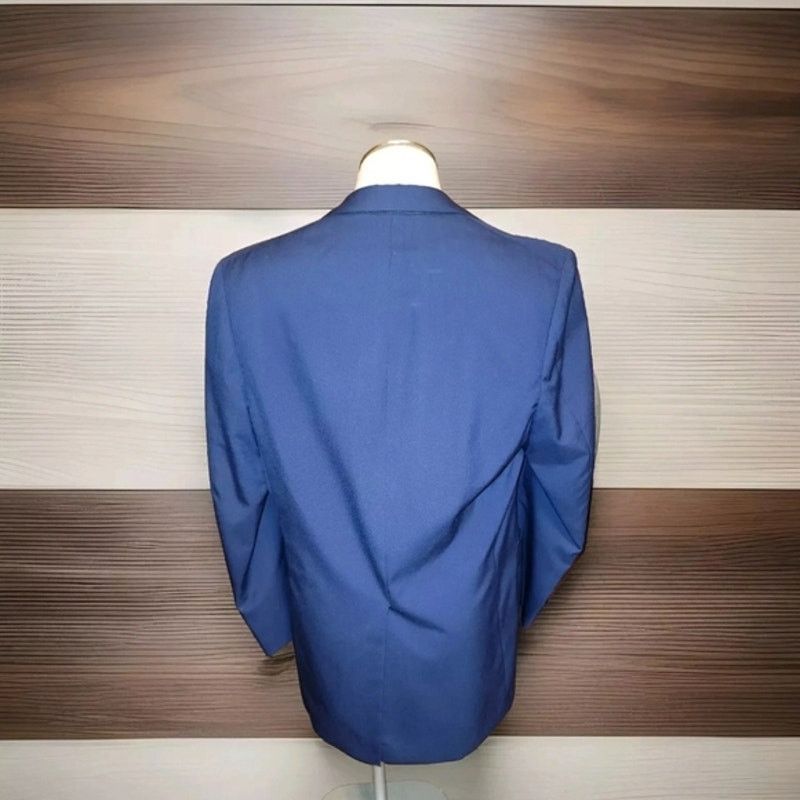 Emilio Pucci Pucci Blue Sport Coa Jacket Wool Blazer size 42 Size 42R - 3 Thumbnail