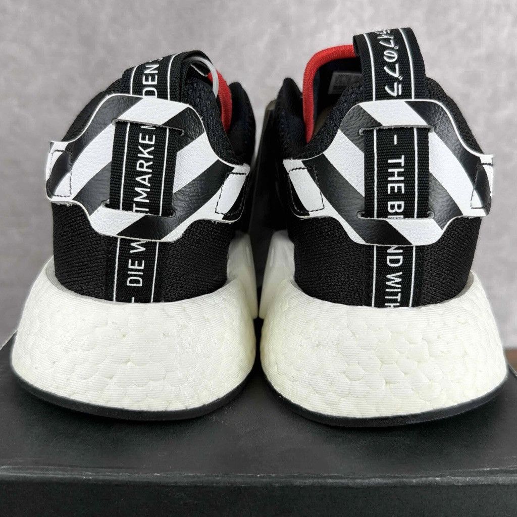 Adidas NEW Adidas NMD_R2 Tokyo Black White Size 7.5 / 8.5W BY2325 Size US 7.5 / EU 40-41 - 6 Thumbnail