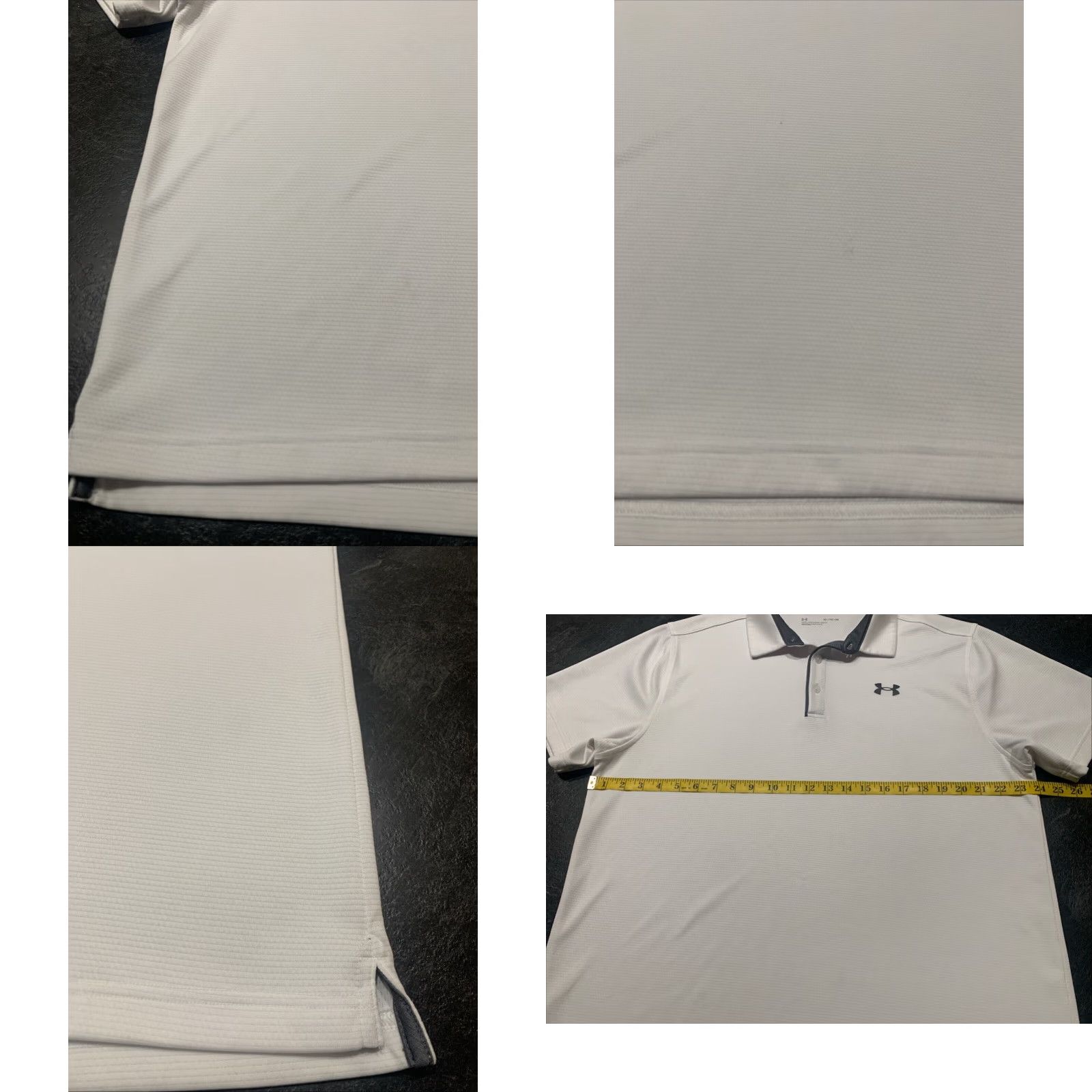 Under Armour VINTAGE Under Armour Golf Polo Shirt Men’s XL Short Sleeve White Casual Breathable Moisture Wicking 00s Size US XL / EU 56 / 4 - 8 Thumbnail