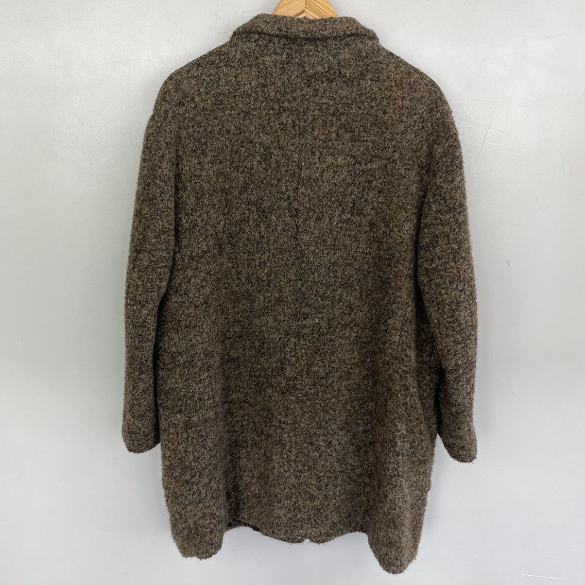 Designer × Jil Sander Wool cardi coat Jil Sander Brown wool alpaca size M Size M / US 6-8 / IT 42-44 - 14 Thumbnail