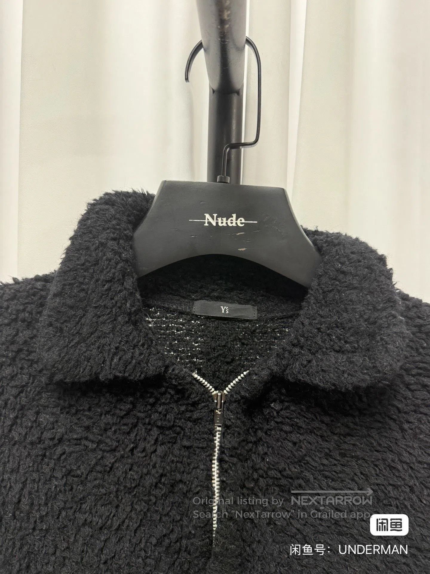 Yohji Yamamoto Yohji Yamamoto Y's Black Cropped Zip Jacket. Size US M / EU 48-50 / 2 - 4 Thumbnail