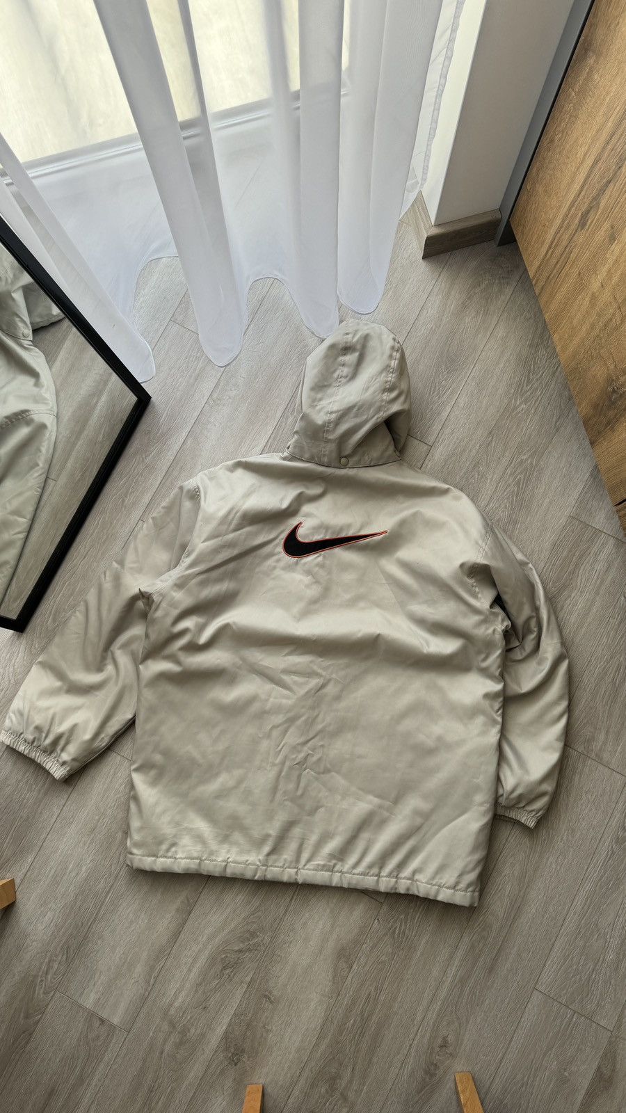 Nike 90s Nike Big Swoosh ASAP AWGE Hooded Jacket Size US L / EU 52-54 / 3 - 1 Thumbnail