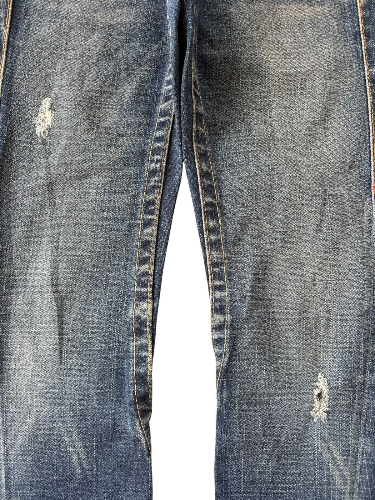 True Religion Vintage USA True Religion Joey Distressed Flare Jeans Size 26" / US 2 / IT 38 - 3 Thumbnail