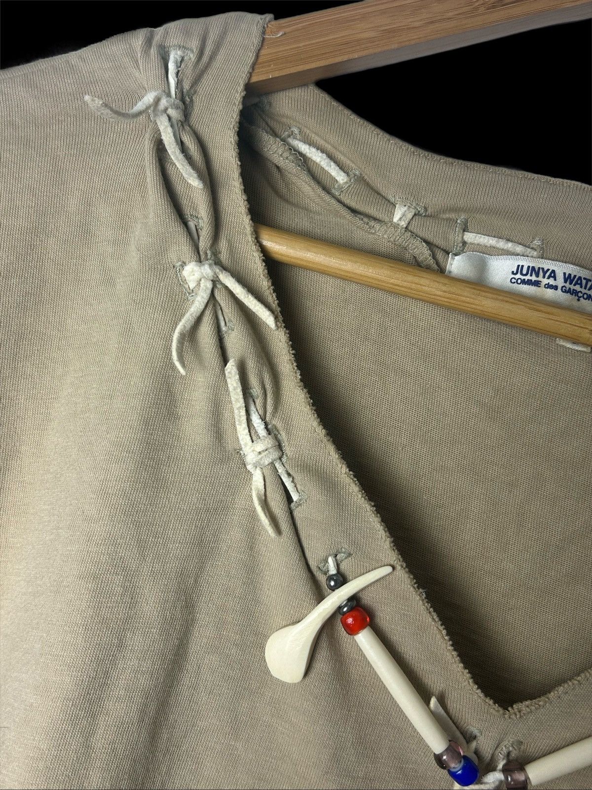 Junya Watanabe Junya Watanabe Man FW2003 Native Feather Shirt Size US S / EU 44-46 / 1 - 7 Thumbnail