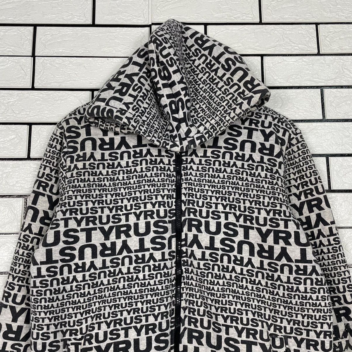 Japanese Brand Japanese Brand Trusty Full Print Zipper Hoodie Size US M / EU 48-50 / 2 - 2 Thumbnail