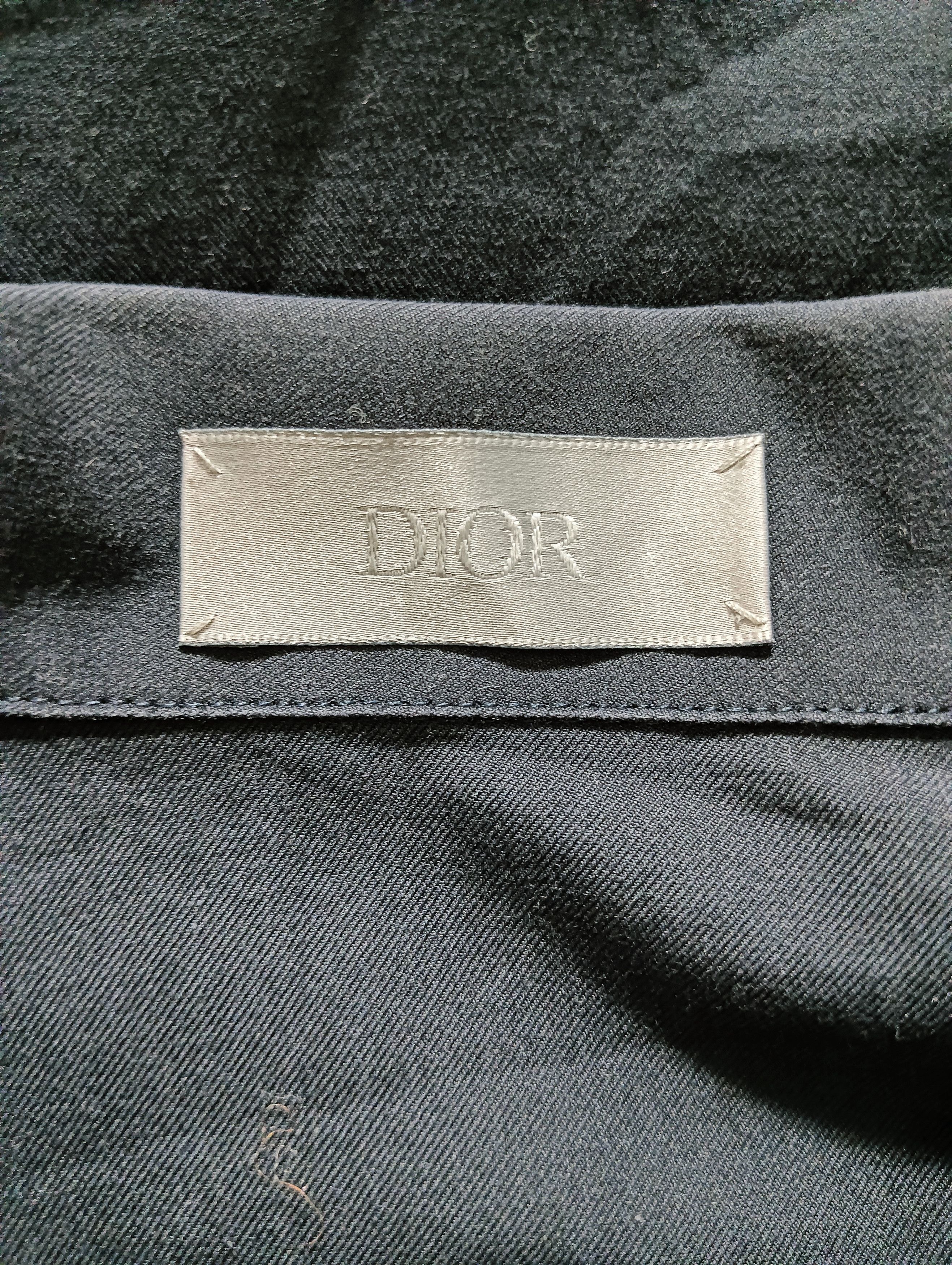 Dior Oblique Button Up Pocket Shirt Size US M / EU 48-50 / 2 - 5 Thumbnail