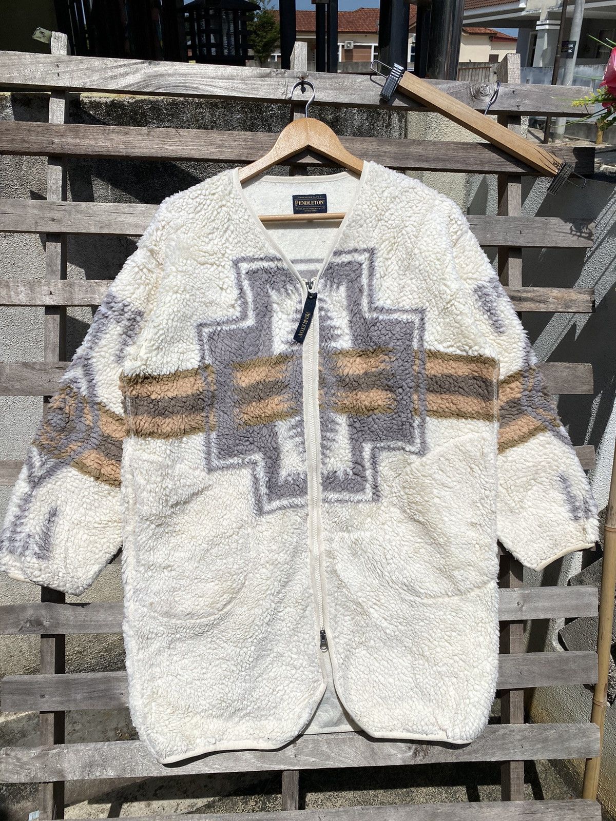 Pendleton Pendleton Navajo Sherpa Long Jacket Size US M / EU 48-50 / 2 - 3 Thumbnail