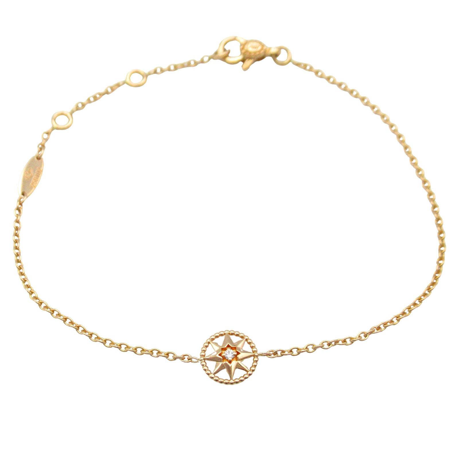 Dior Dior Rose Thevan Medallion Gold Bracelets Bracelet K18Pg (Pink Gold) Size ONE SIZE - 1 Thumbnail
