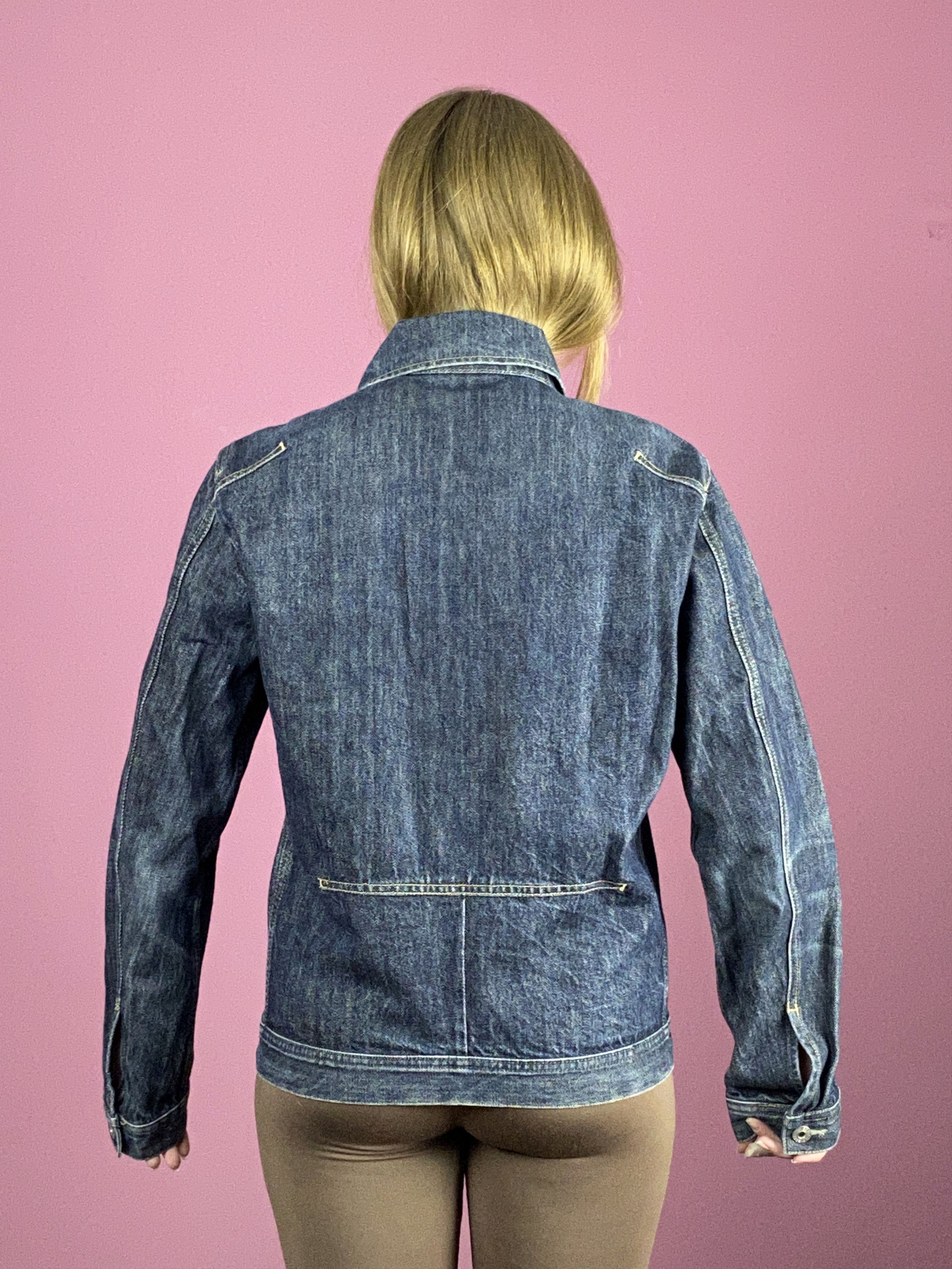 Diesel × Vintage Diesel Denim Jacket Vintage Women's Jean Jacket - Size S Size S / US 4 / IT 40 - 3 Thumbnail