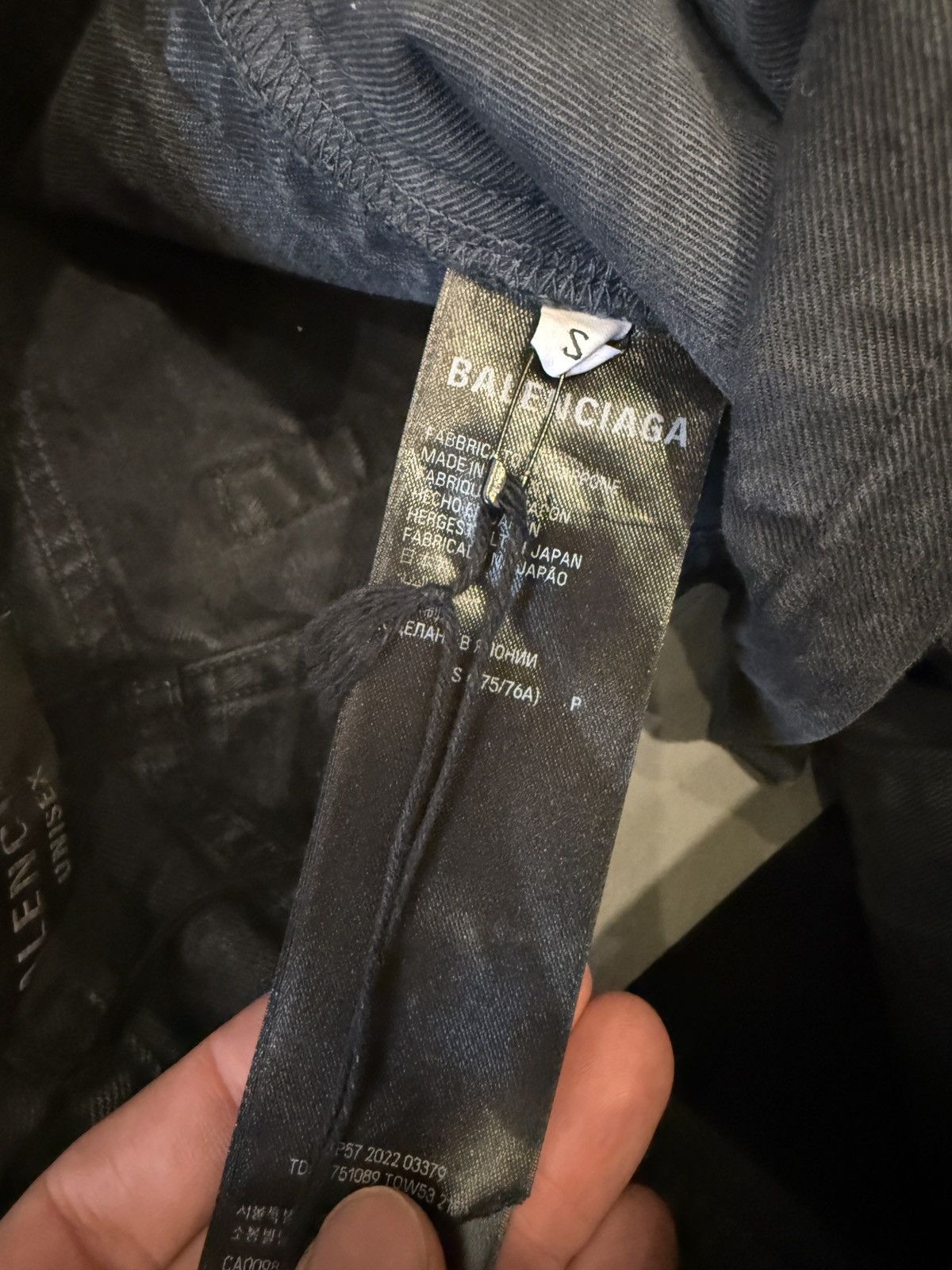 Balenciaga F23 Muddy Bootcut Flared Denim Size US 30 / EU 46 - 6 Thumbnail