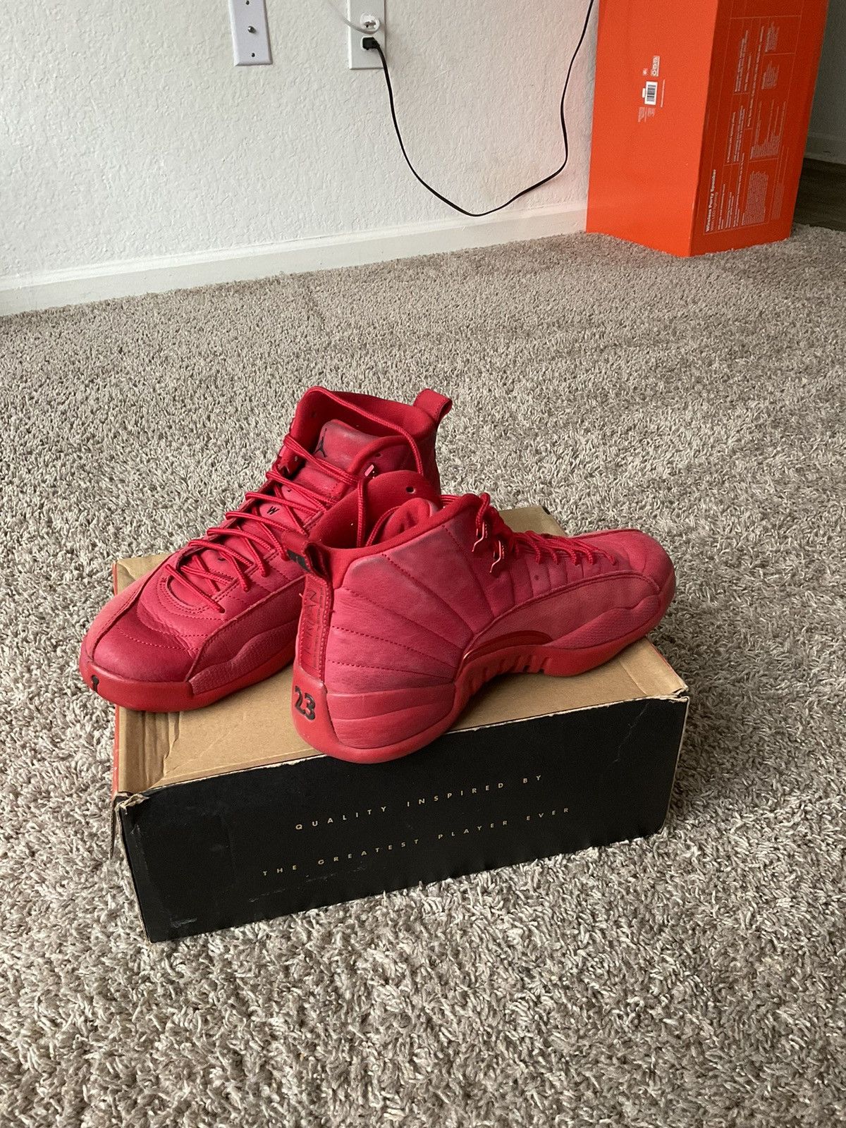 Jordan Brand × Nike Air Jordan 12 Retro "Gym Red" Size US 10 / EU 43 - 6 Thumbnail