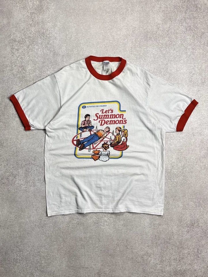 Other VINTAGE STEVEN RHODES ACTIVITIES FOR CHILDREN BOXY T-SHIRT Size US XXL / EU 58 / 5 - 1 Thumbnail
