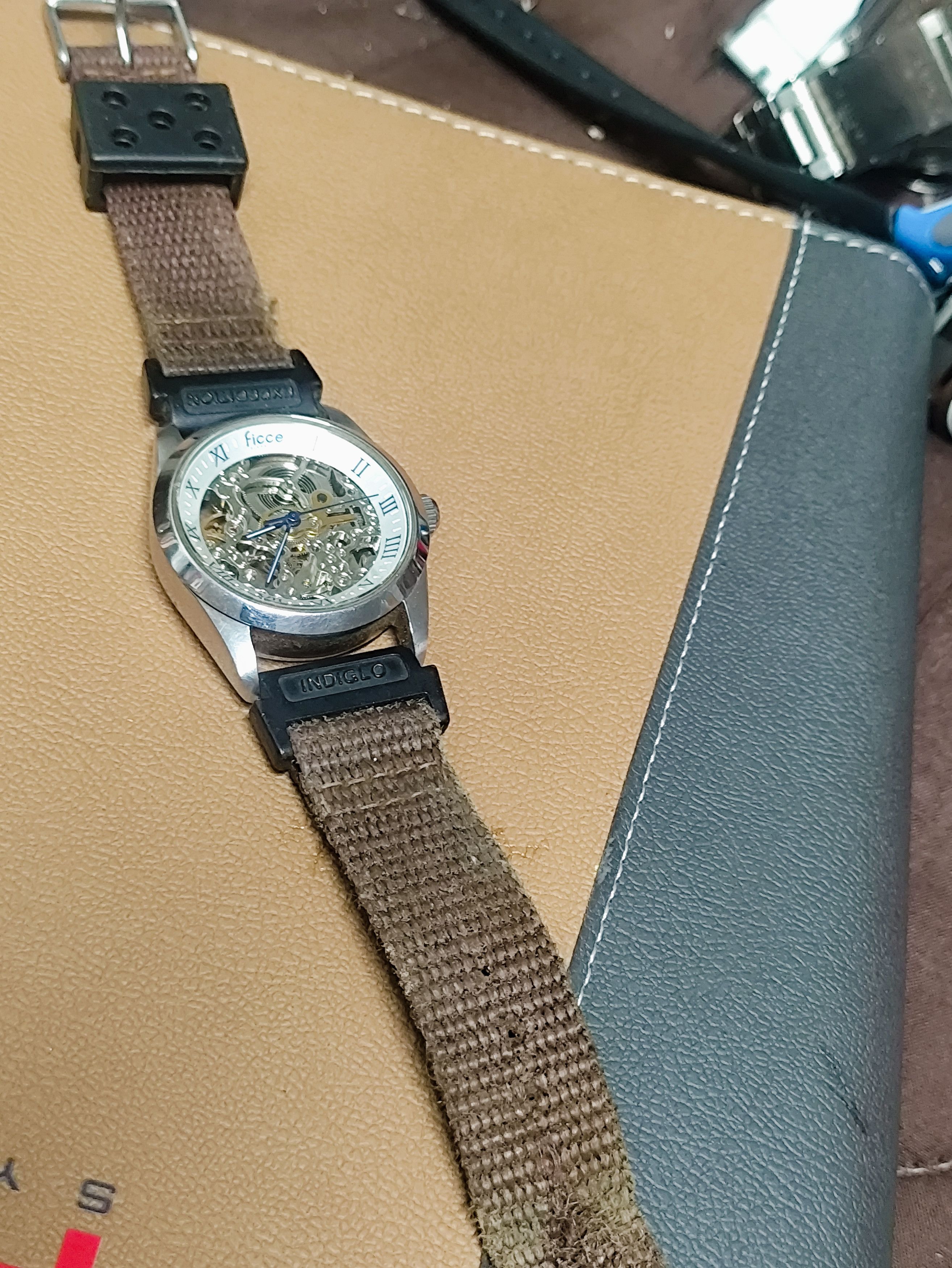Japanese Brand Vintage Automatic Watch Transparent Engine. JAPAN ENGINE Size ONE SIZE - 13 Thumbnail