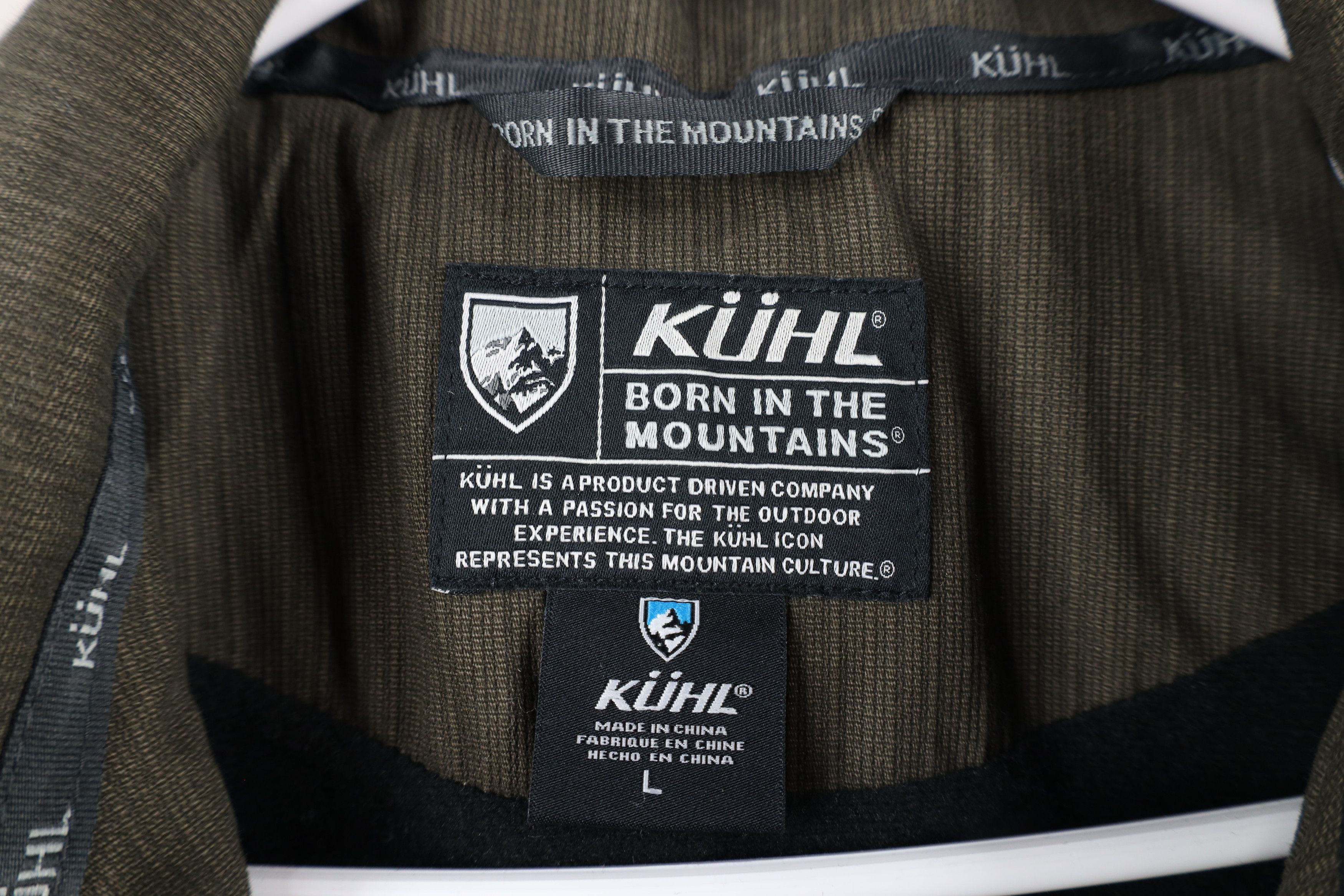 Kuhl × Vintage Kuhl Mountains Patina Dye Burr Combed Canvas Jacket Green Size US L / EU 52-54 / 3 - 9 Thumbnail