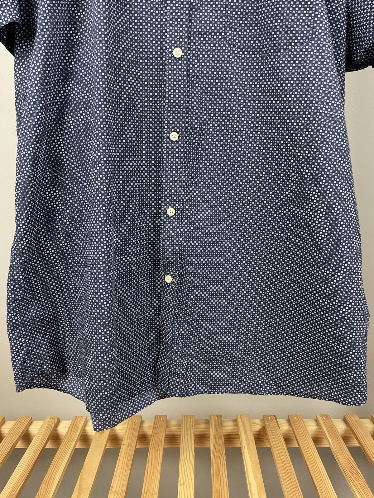Barbour × Designer Barbour Theo ss cotton short sleeve shirt Size US XL / EU 56 / 4 - 3 Thumbnail