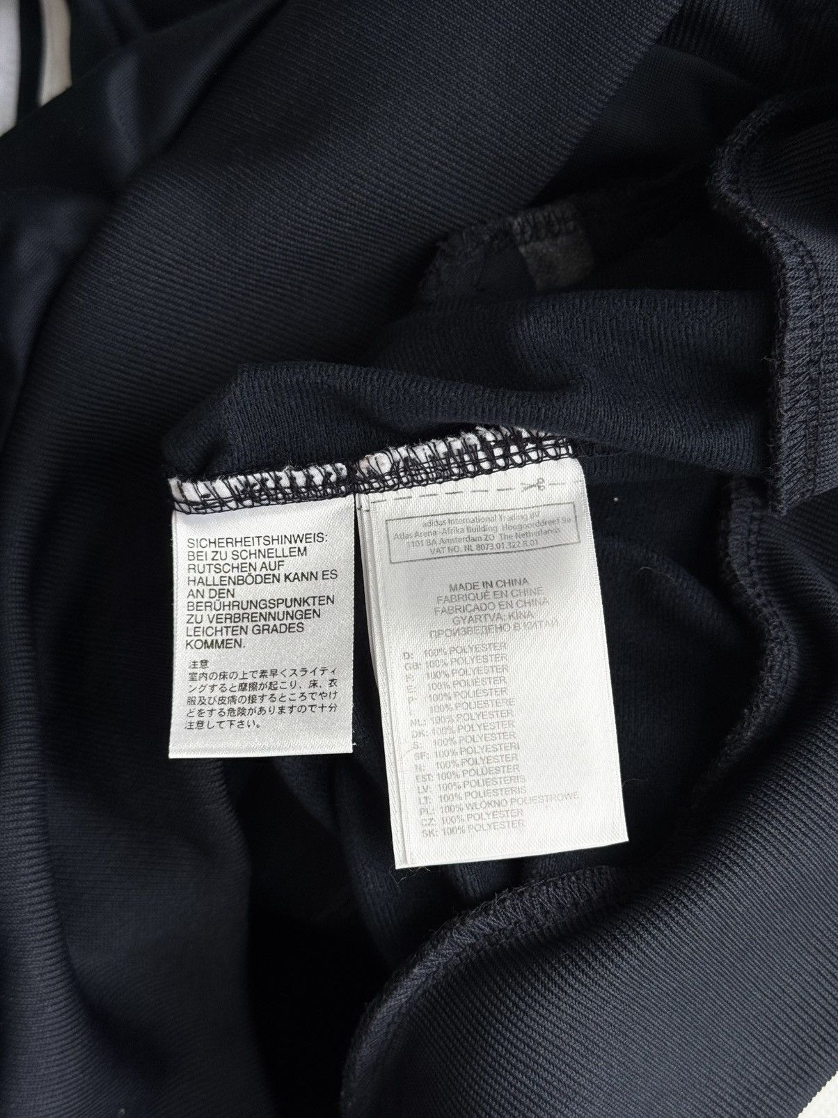 Adidas Vintage Crazy Adidas Navy Track Jacket Y2K Zip Up Hoodie Size US L / EU 52-54 / 3 - 10 Thumbnail