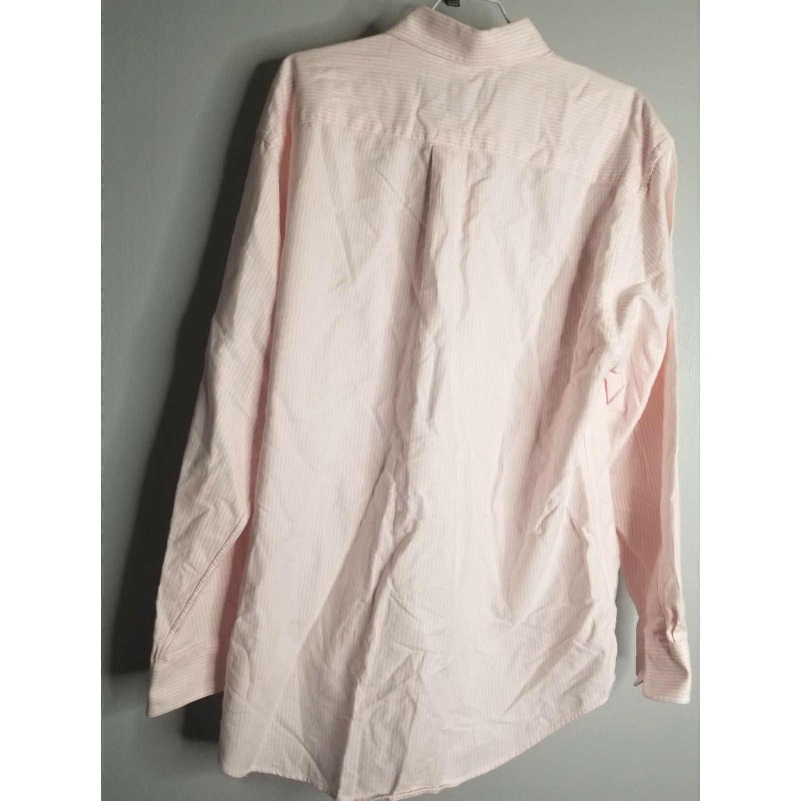 Vineyard Vines Vineyard Vines Mens L Button-Down Shirt Pink White Stripes Long Sleeve Classic Shirt Size US L / EU 52-54 / 3 - 2 Thumbnail
