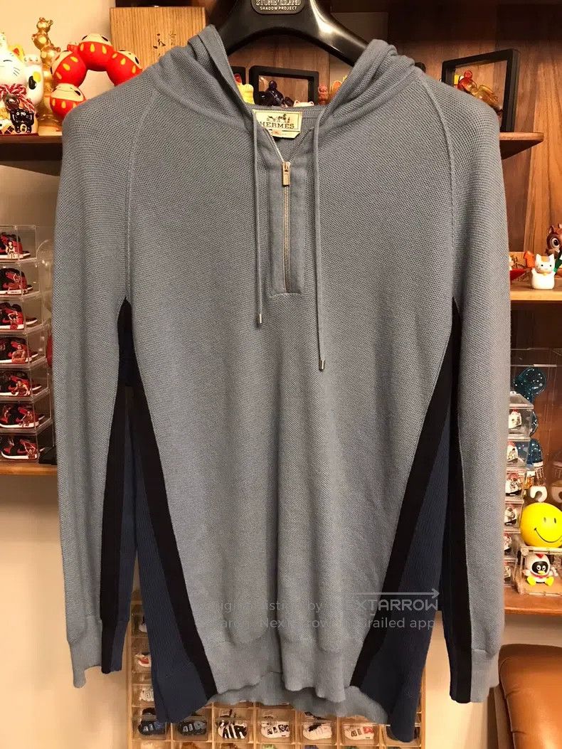 Hermes Hermes Cashmere sweater, medium weight cashmere blended ma Size US XL / EU 56 / 4 - 1 Thumbnail